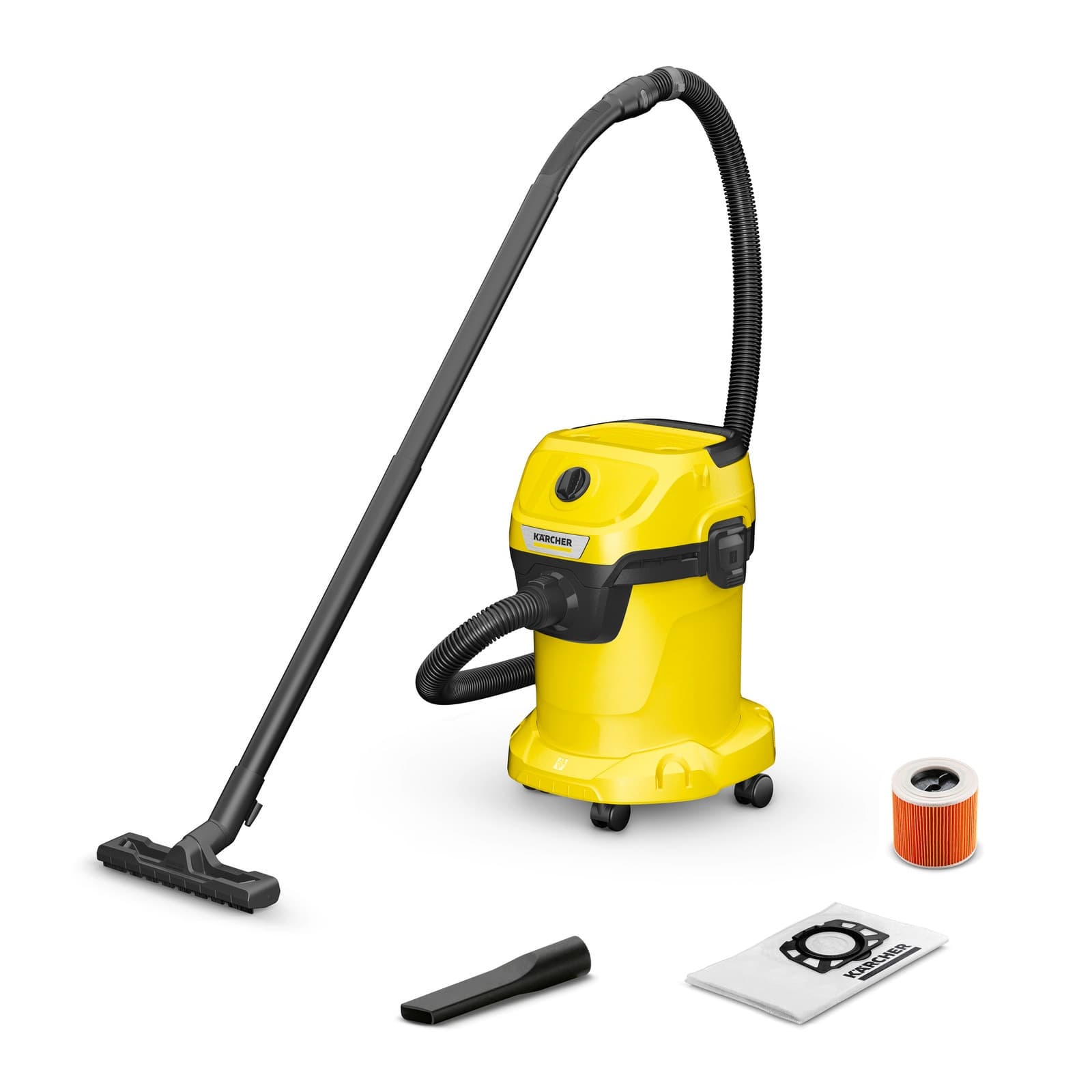 Karcher - Aspirador Multiusos Eléctrico con Cable a Red 1000W WD 3.