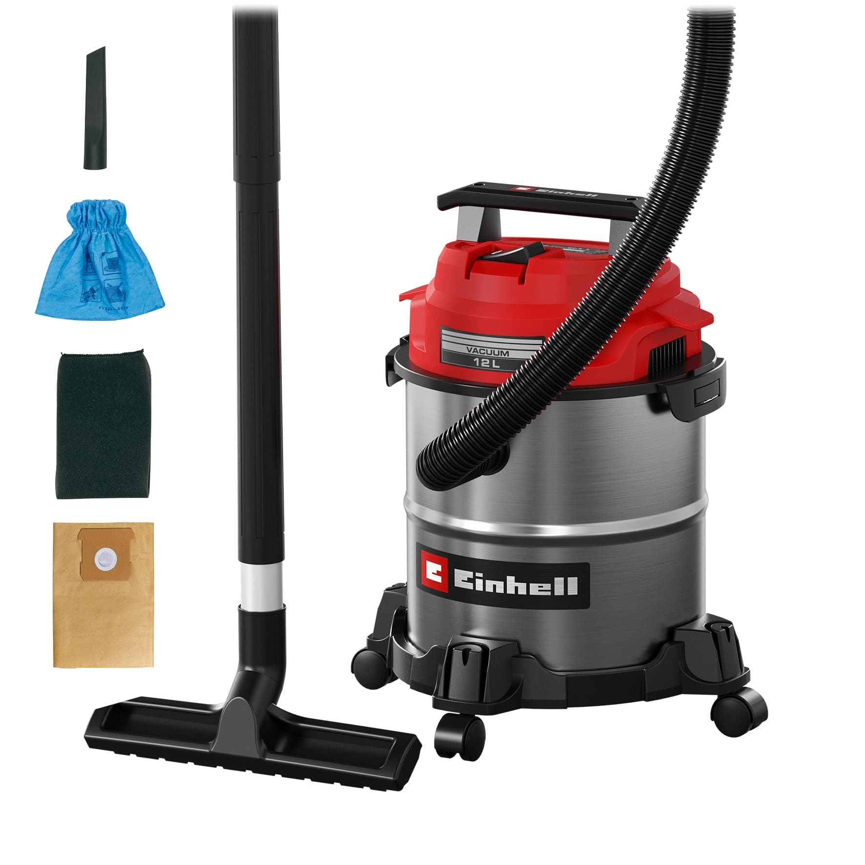 Einhell - Aspirador sólidos-líquidos Einhell TC-VC 1240 S (bajo consumo).