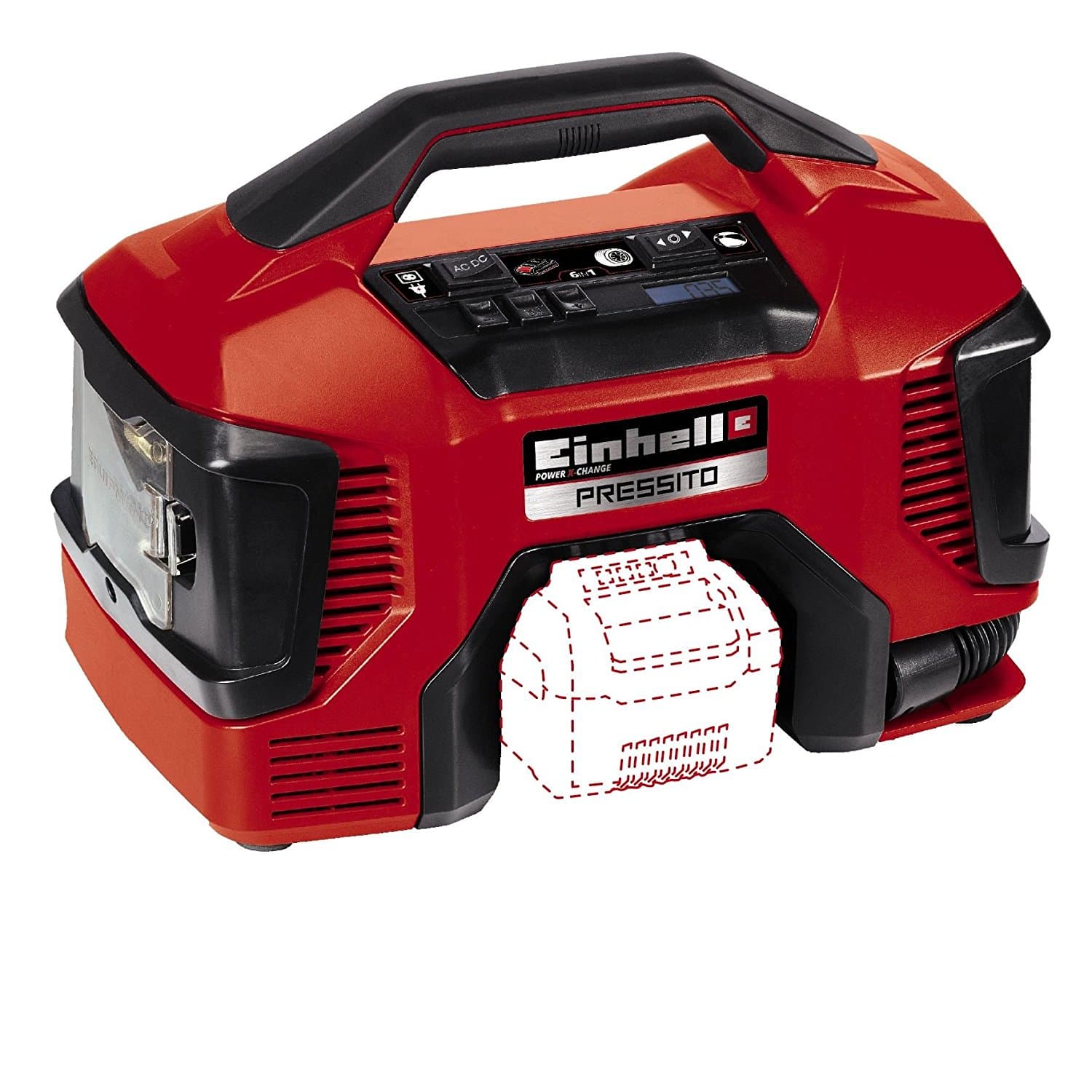Einhell - Compresor Híbrido TE-AC 18-11 LIA 90 W.