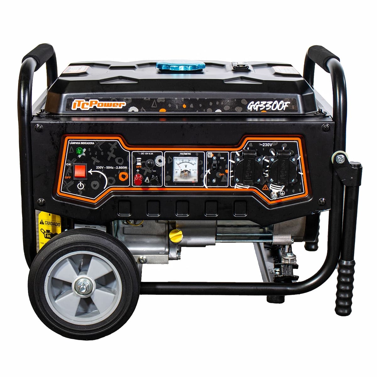 KOMPAK - Generador Gasolina Itcpower GF3300F 2,8-3,0 Kw.