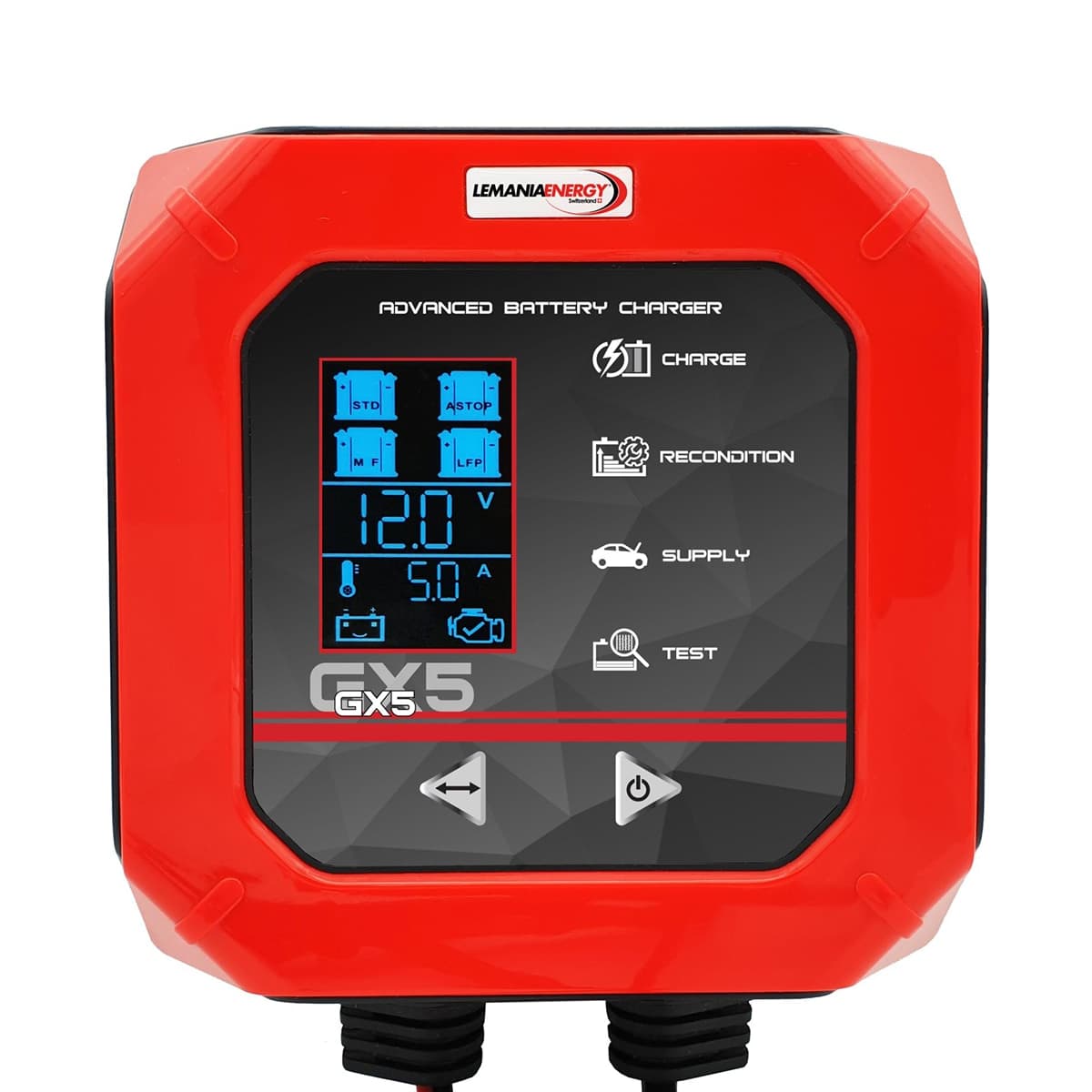 CEVIK PRO - Cargador de Batería 12V 5A SP-GX5.
