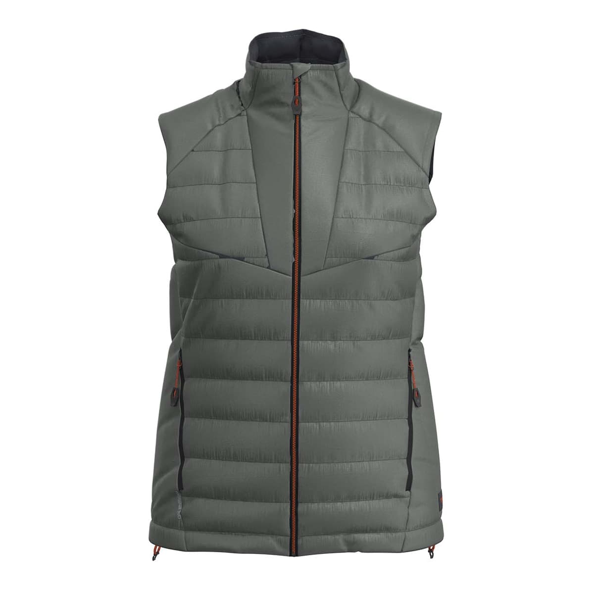 TERNUA WORKWEAR - Chaqueta Bidasoa Vest Mujer Verde oscuro.