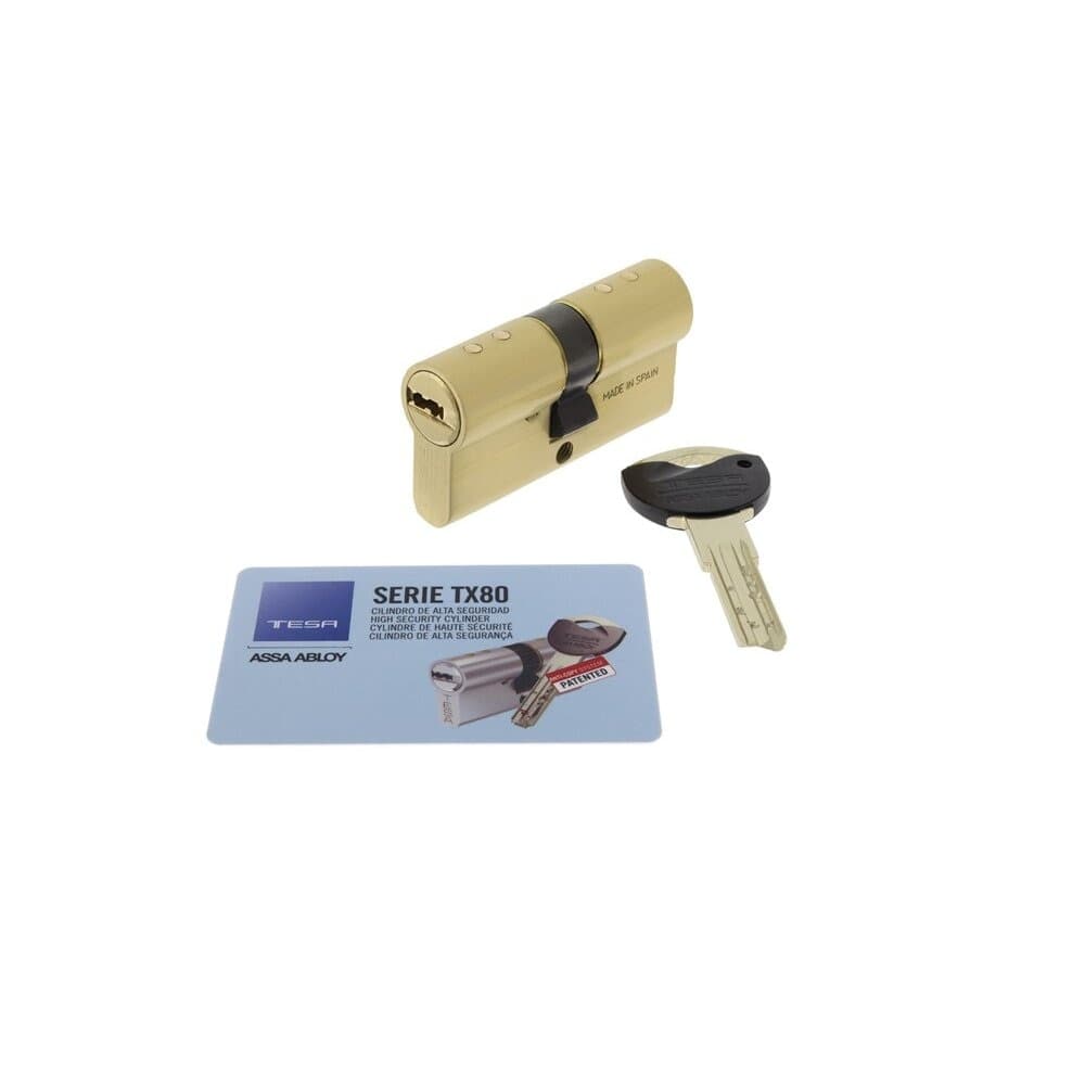 Tesa - Cilindro Alta Seguridad Incopiable TX80.