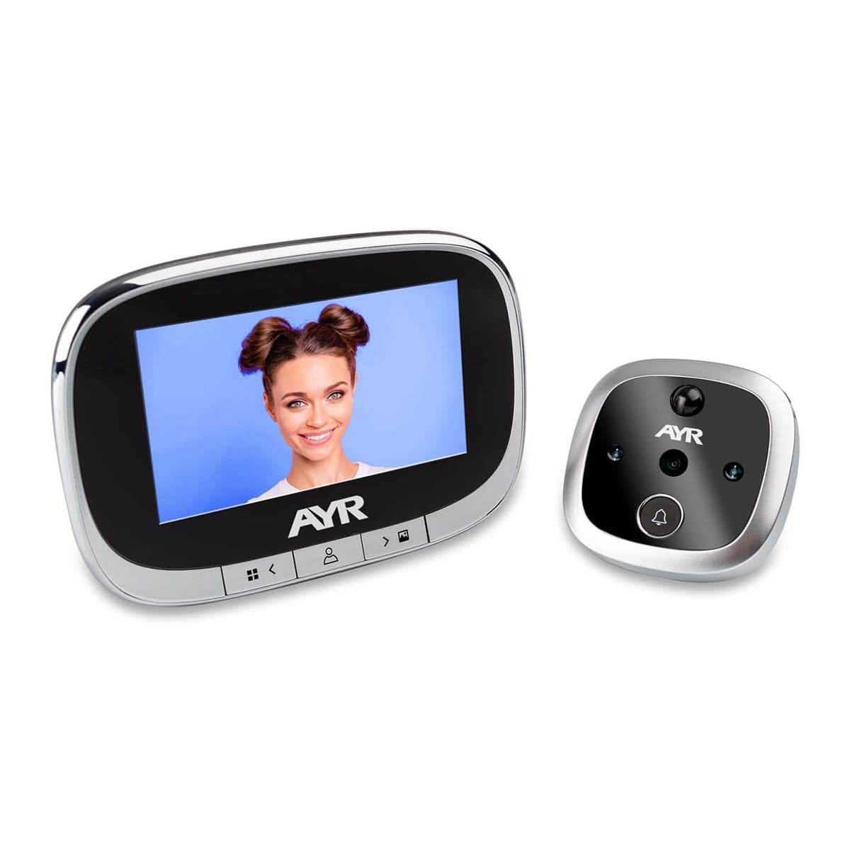 AYR - Mirilla Digital Wi-Fi AYR-763 4,3" (10,9 cm).