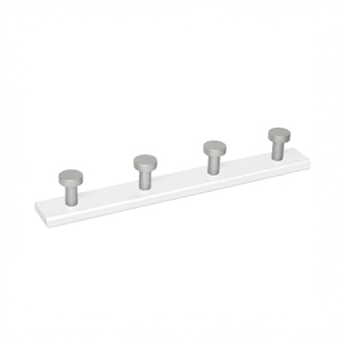 Nesu - Percha Pared Madera Lacada 4 Pomos.