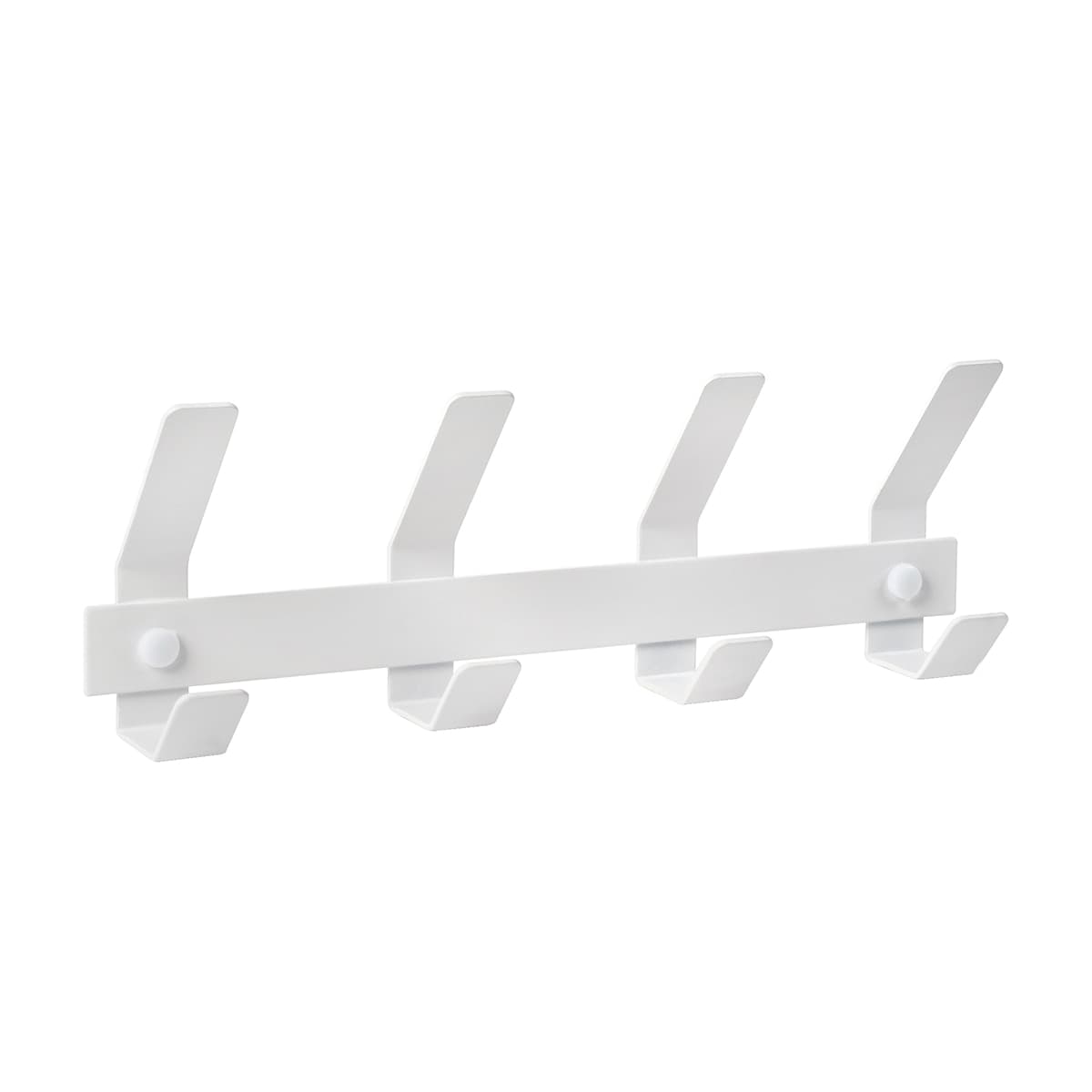 Nesu - Percha metal 4 Ganchos blancos - 9611BL4.