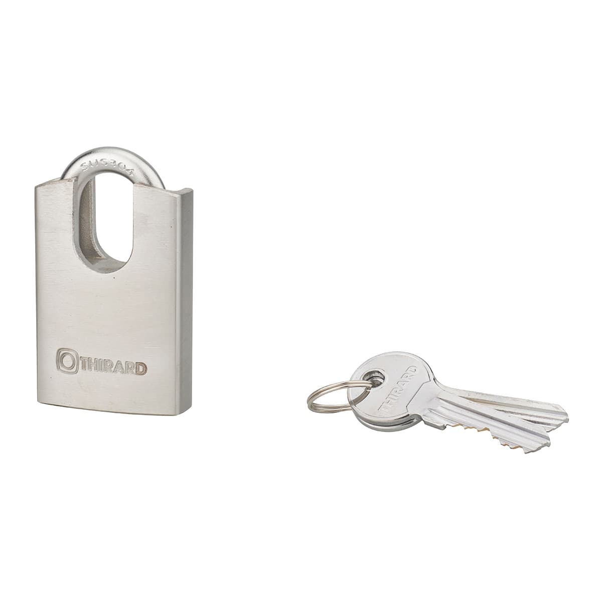 Thirard - Candado Acero Inoxidable Marinox 40 mm Llave.
