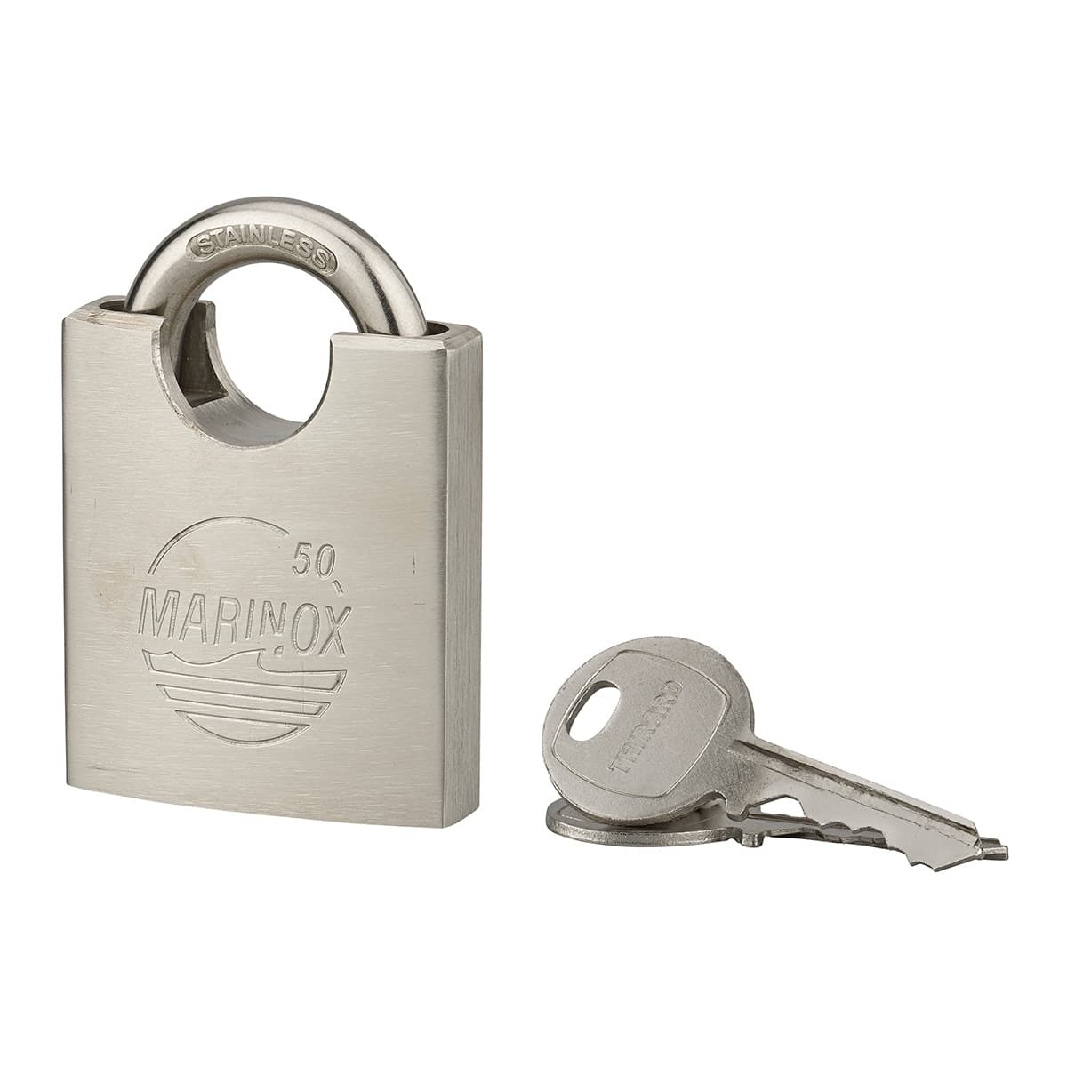 Thirard - Candado Acero Inoxidable Marinox 50 mm Llave.