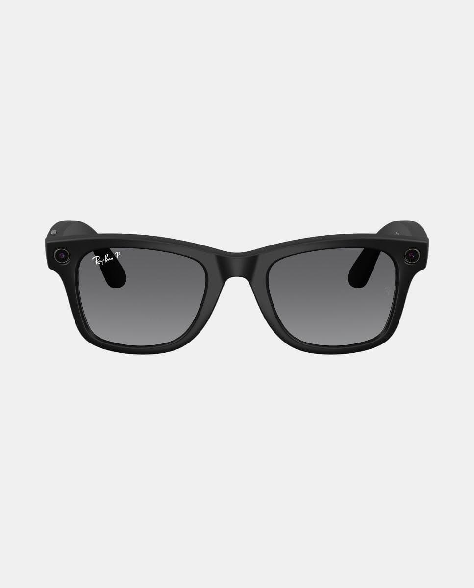 RayBan Meta - Gafas de sol inteligentes con IA RW4012 WAYFARER unisex cuadrada en inyectado con lente polarizada.
