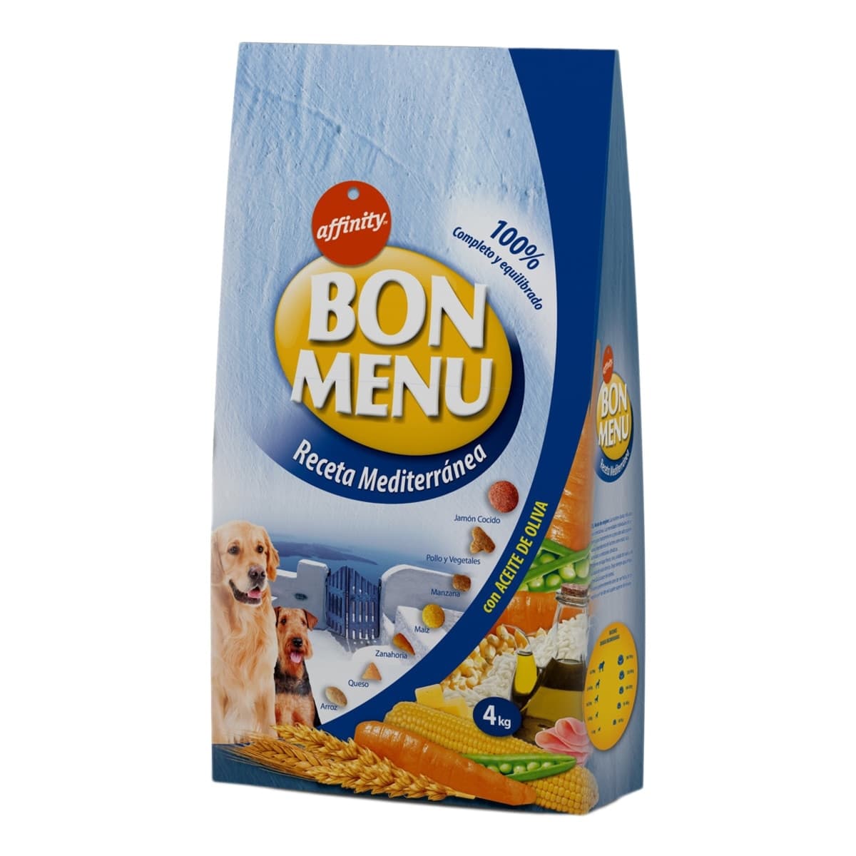 Bon Menu - Pienso para perros adultos Bon Menu Mediterránea pollo y verduras.