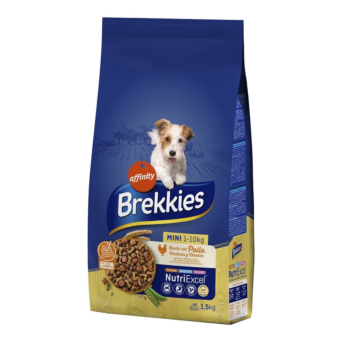 Brekkies - Pienso para perros mini adultos Brekkies.