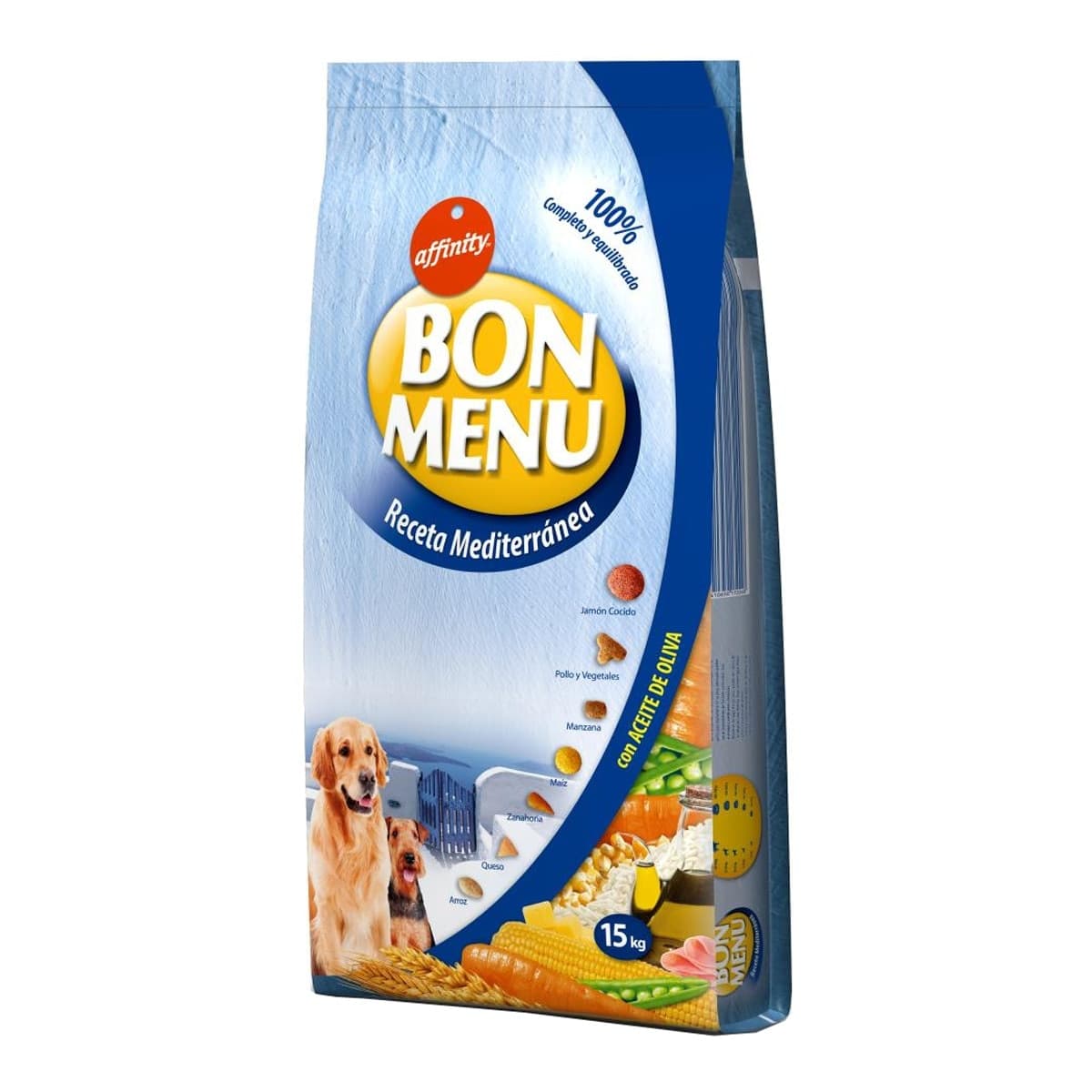 Bon Menu - Pienso para perros adultos Bon Menu Mediterránea pollo y verduras.