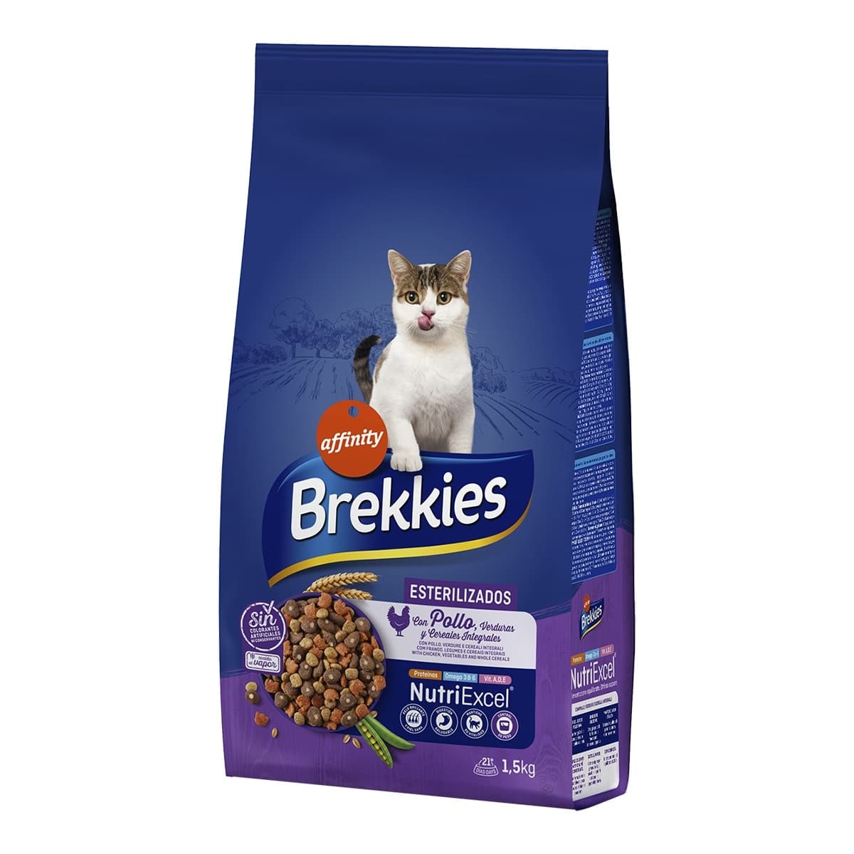Brekkies - Pienso para gatos adultos Brekkies Esterilizados.