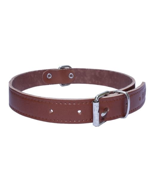 San Dimas - Collar San Dimas para perros pequeños cuero liso.