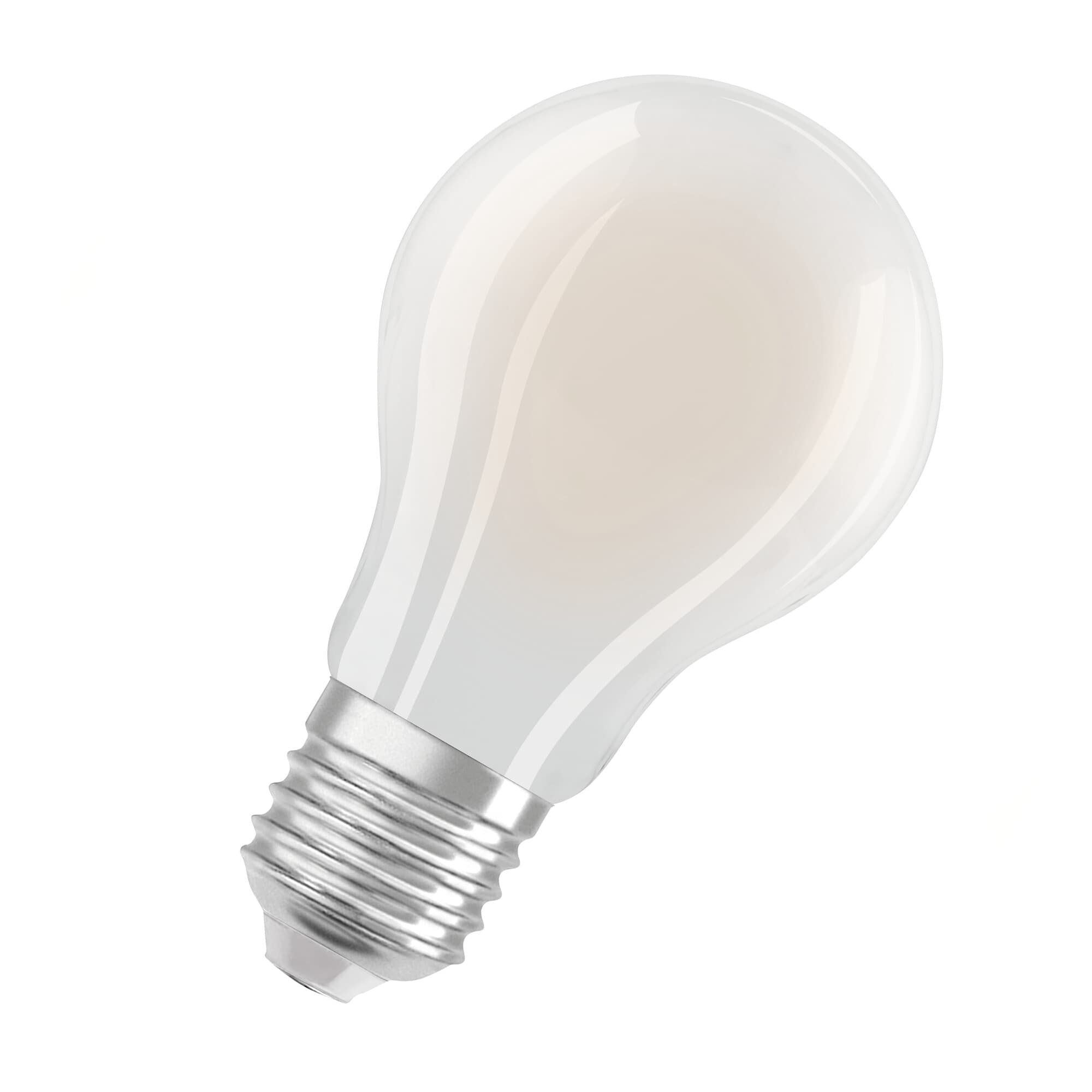 Osram - Pack de 3 Bombillas Estándar Cristal Mate 7,2W 4000K E27 (Efic. Energética A).