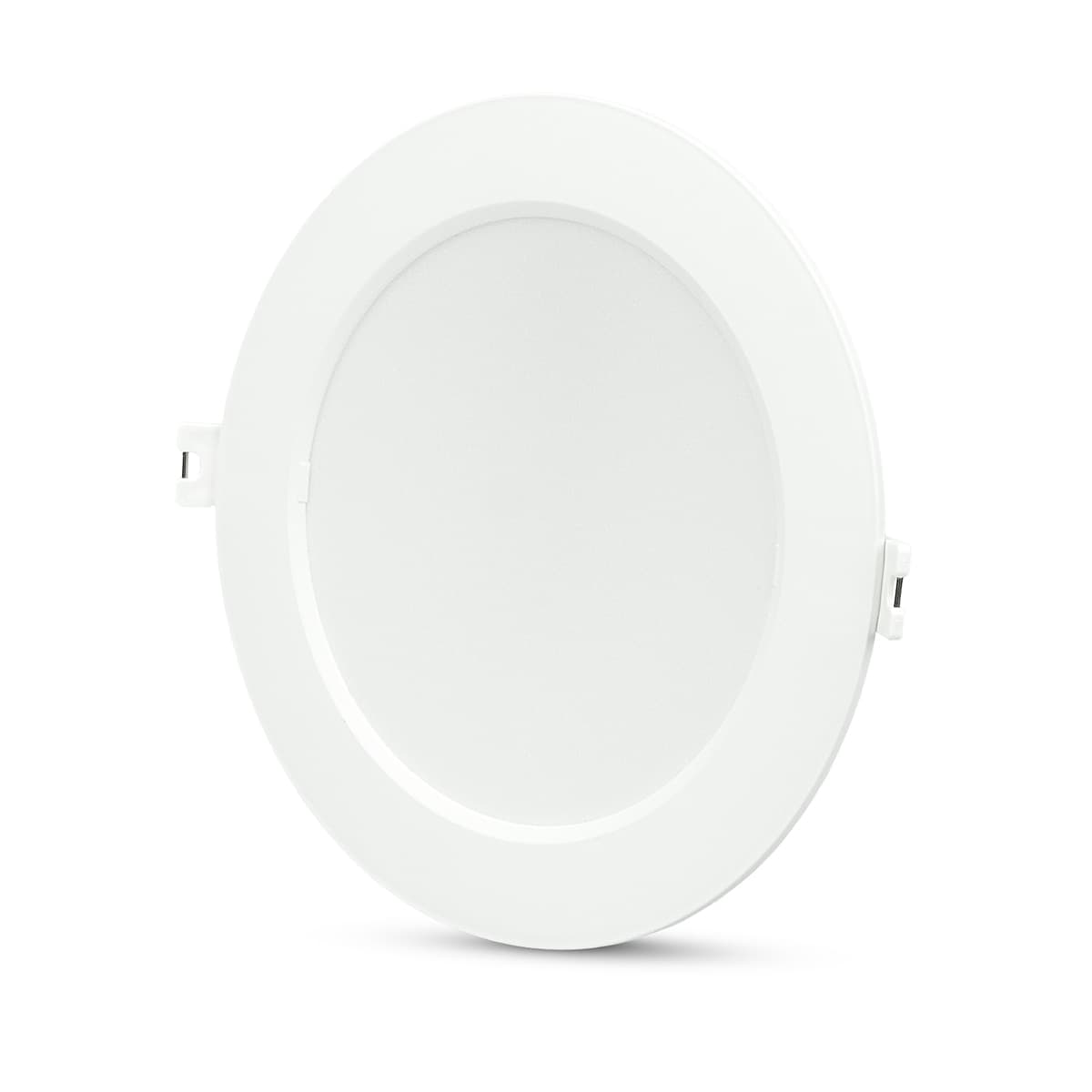 GARZA - Downlight Empotrable Circular Acrílico GARZA 1200lm 12W 65K Ø170 Blanco.