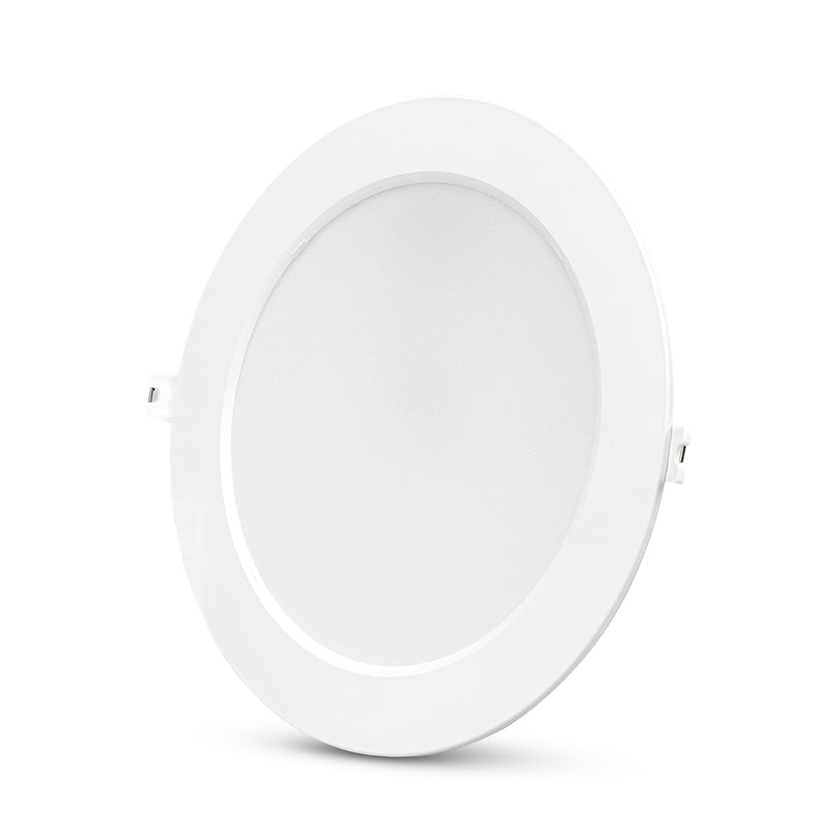 GARZA - Downlight Empotrable Circular Acrílico GARZA 1950lm 18W 40K Ø220 Blanco.
