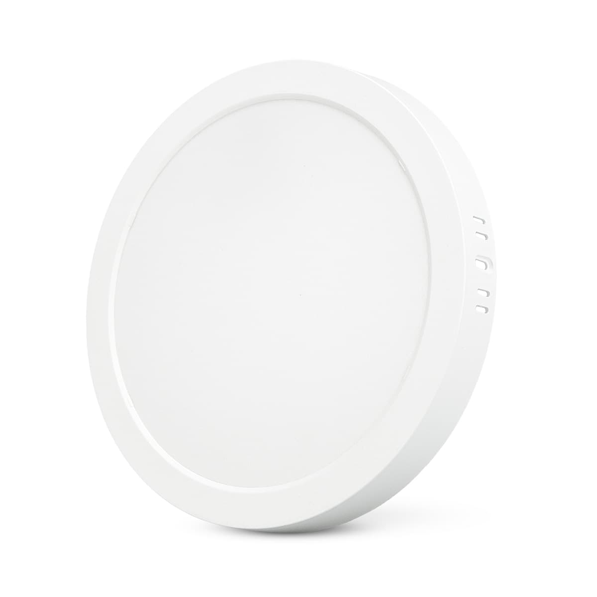 GARZA - Downlight de Superficie Circular Acrílico GARZA 2500lm 24W 40K Ø290 Blanco.
