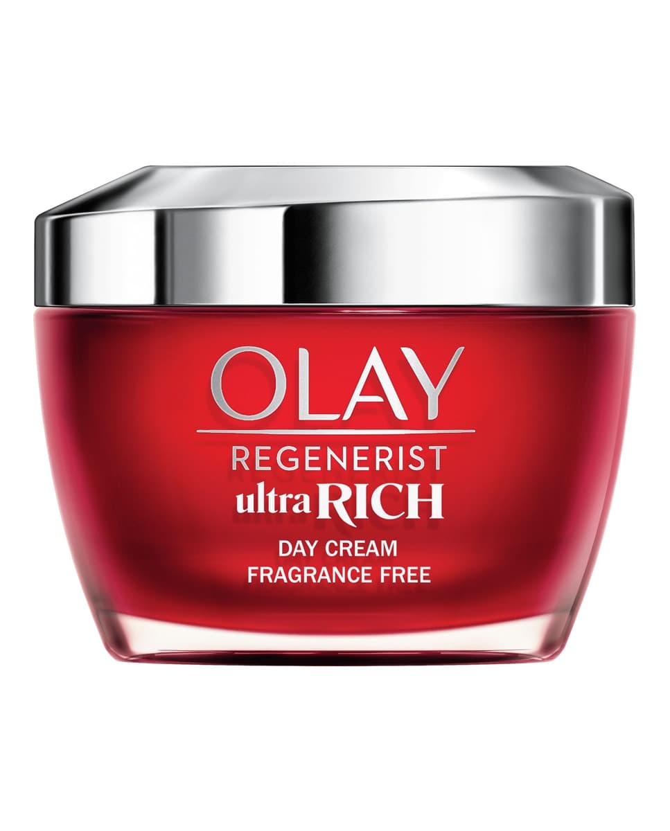 Olay - Crema hidratante Regenerist Ultra Rich de día sin perfume Olay.