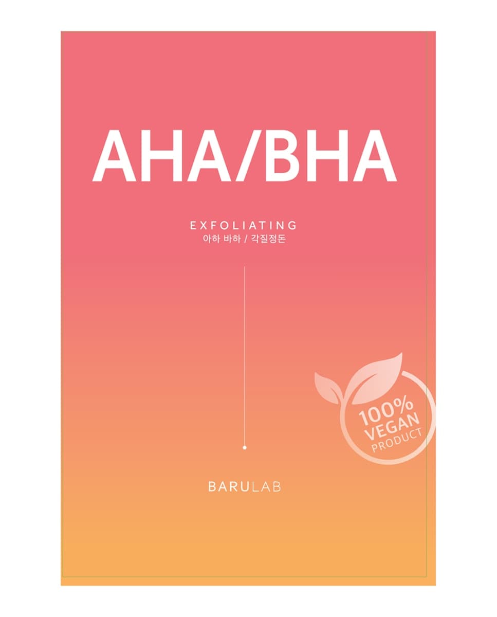 BARULAB - Mascarilla Vegana Exfoliante AHA-BHA 23 gr Barulab.