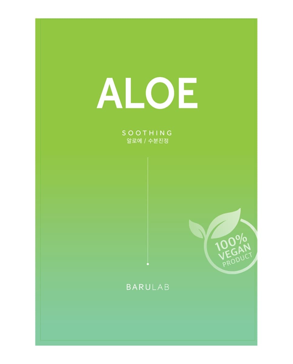 BARULAB - Mascarilla Vegana Calmante Aloe 23 gr Barulab.
