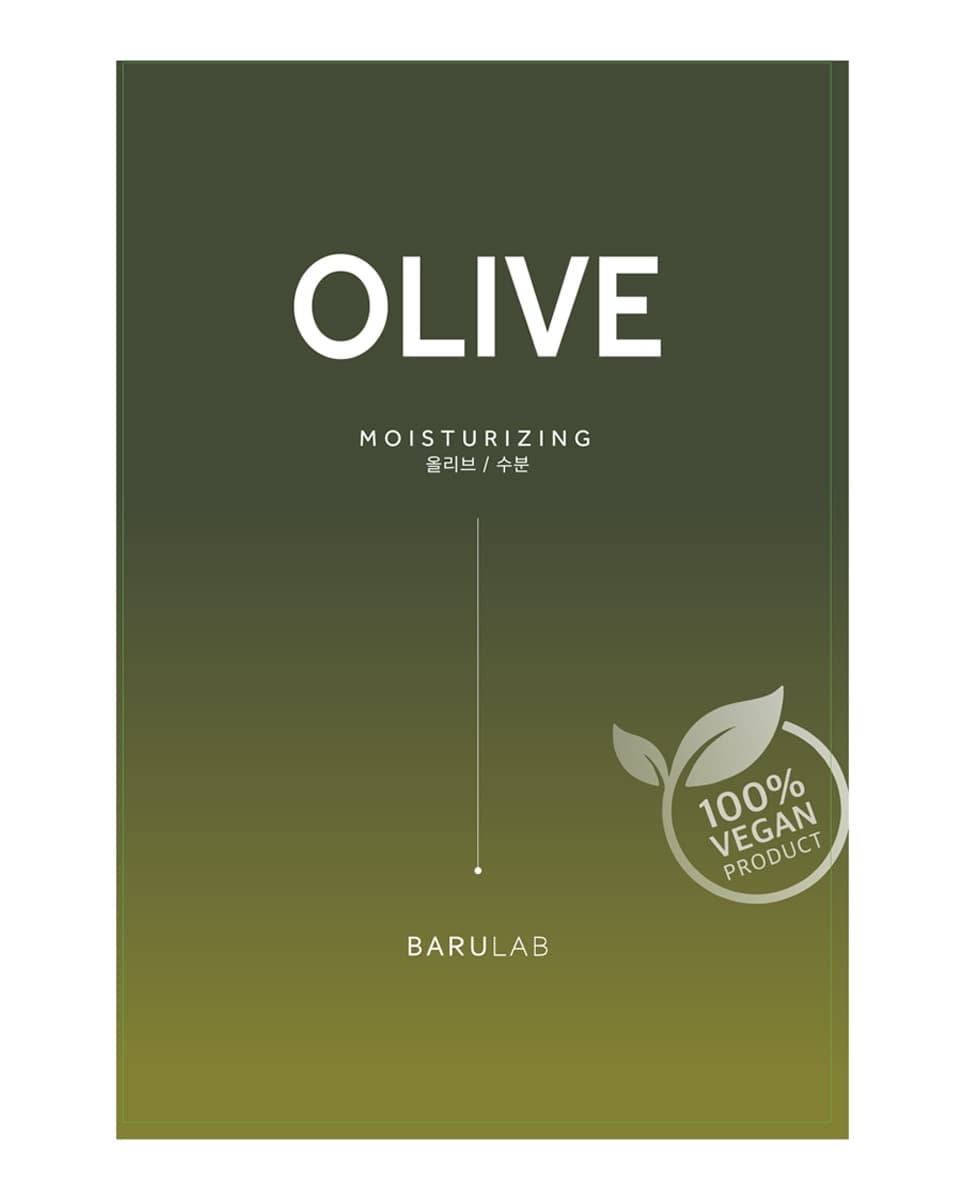 BARULAB - Mascarilla Vegana Hidrantante Oliva 23 gr Barulab.