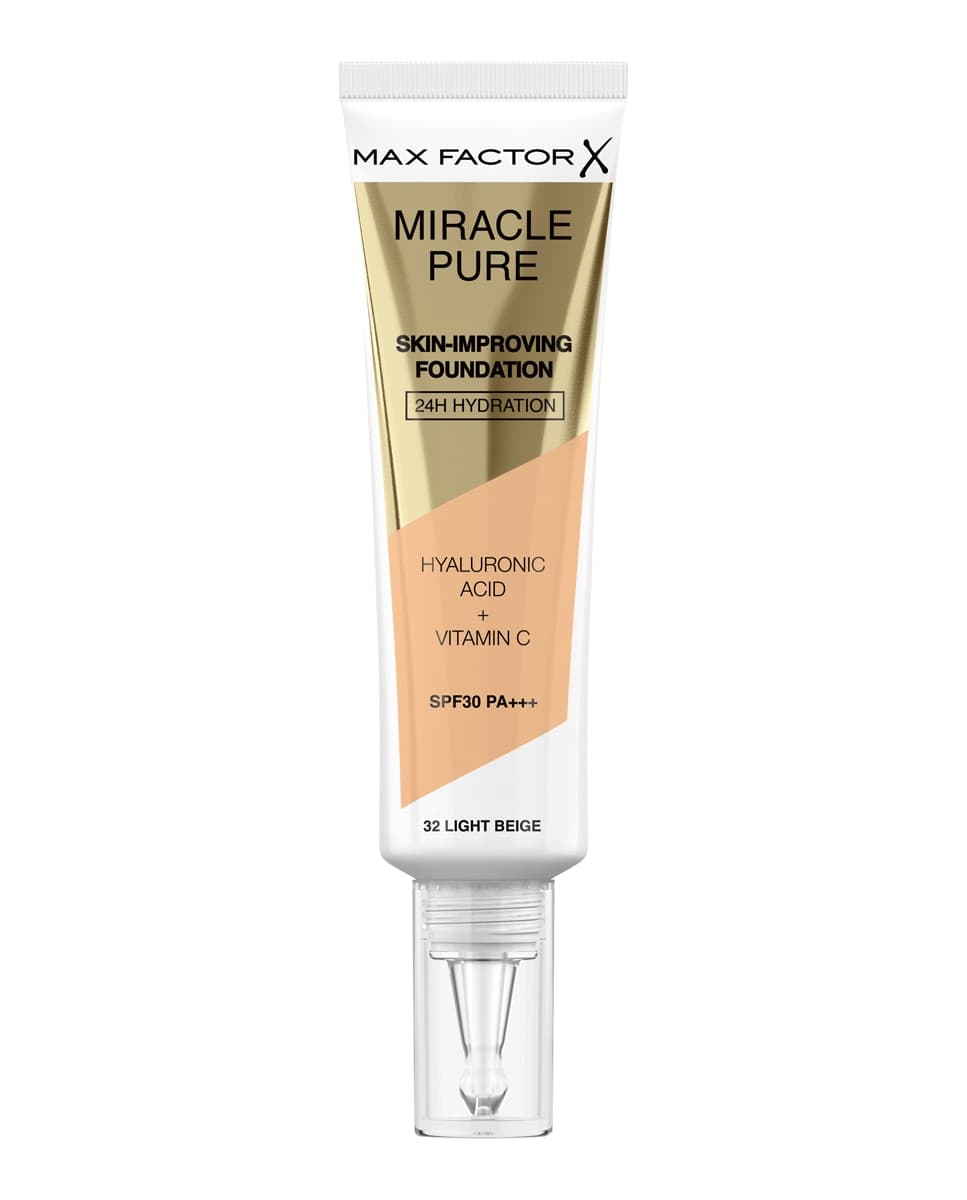 Max Factor - Base de maquillaje Miracle Pure Max Factor.