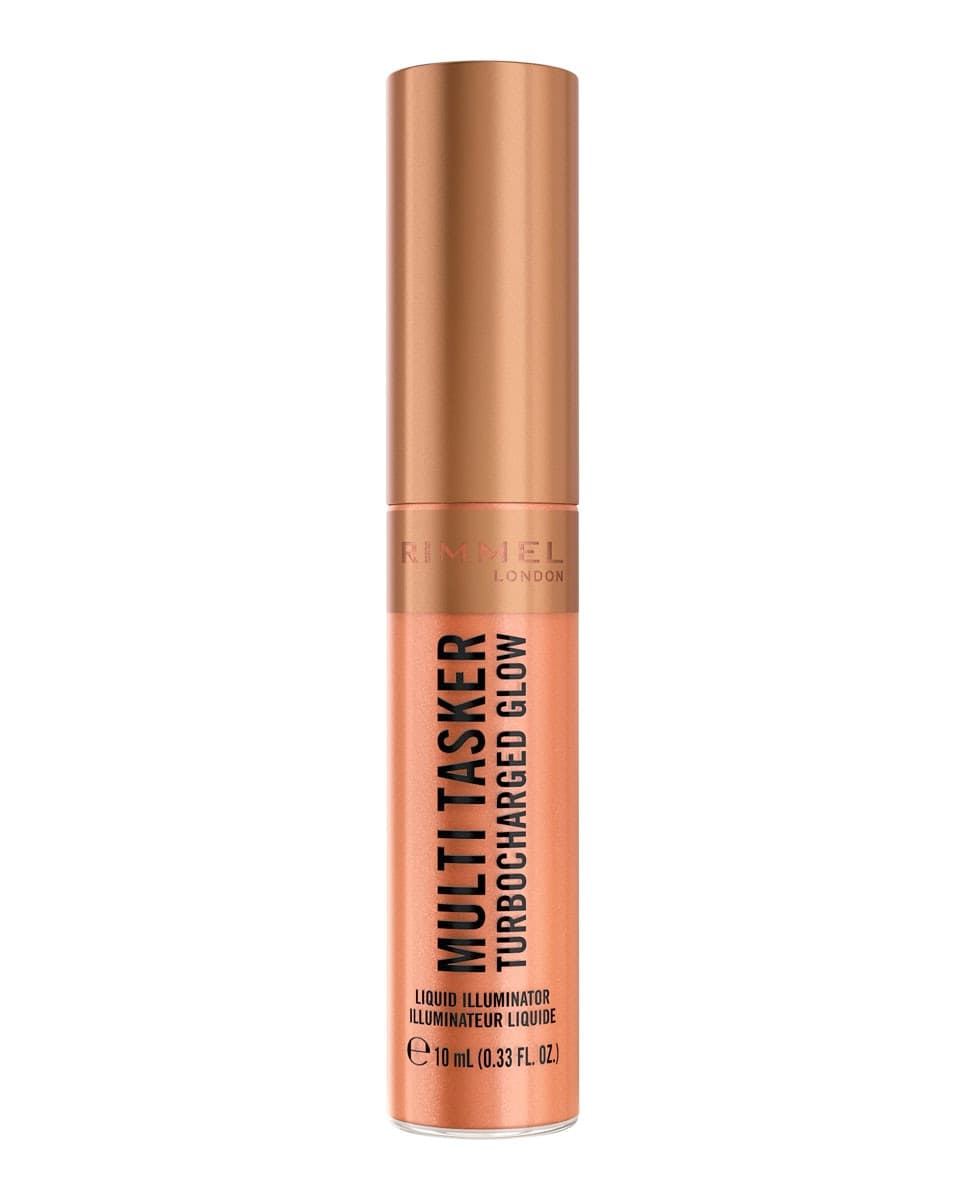 Rimmel - Iluminador Líquido Facial Multi Tasker Turbocharged Glow 10 ml Rimmel London.
