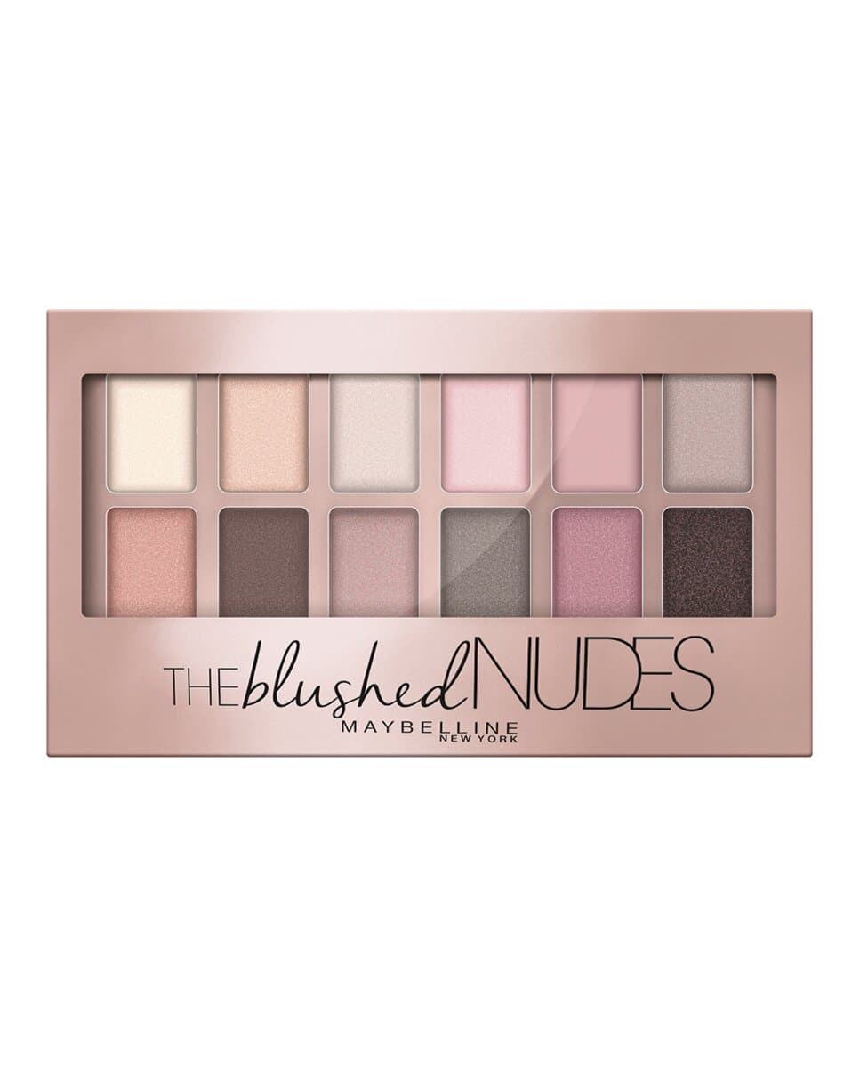 Maybelline - Paleta Sombras de ojos Blushed Nudes Maybelline.