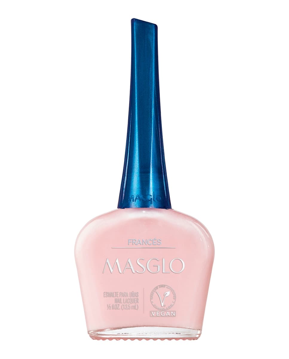 MASGLO - Esmalte de uñas traslúcido Francés 13,5 ml Masglo.