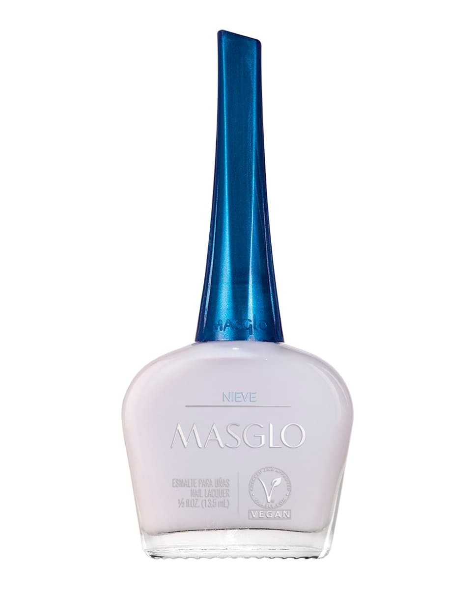 MASGLO - Esmalte de uñas Cremoso Nieve 13,5 ml Masglo.