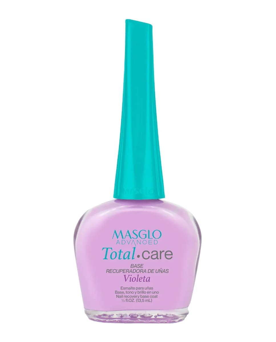 MASGLO - Base Recuperadora de Uñas Maltratadas Advanced Total Care 13.5 ml Masglo.