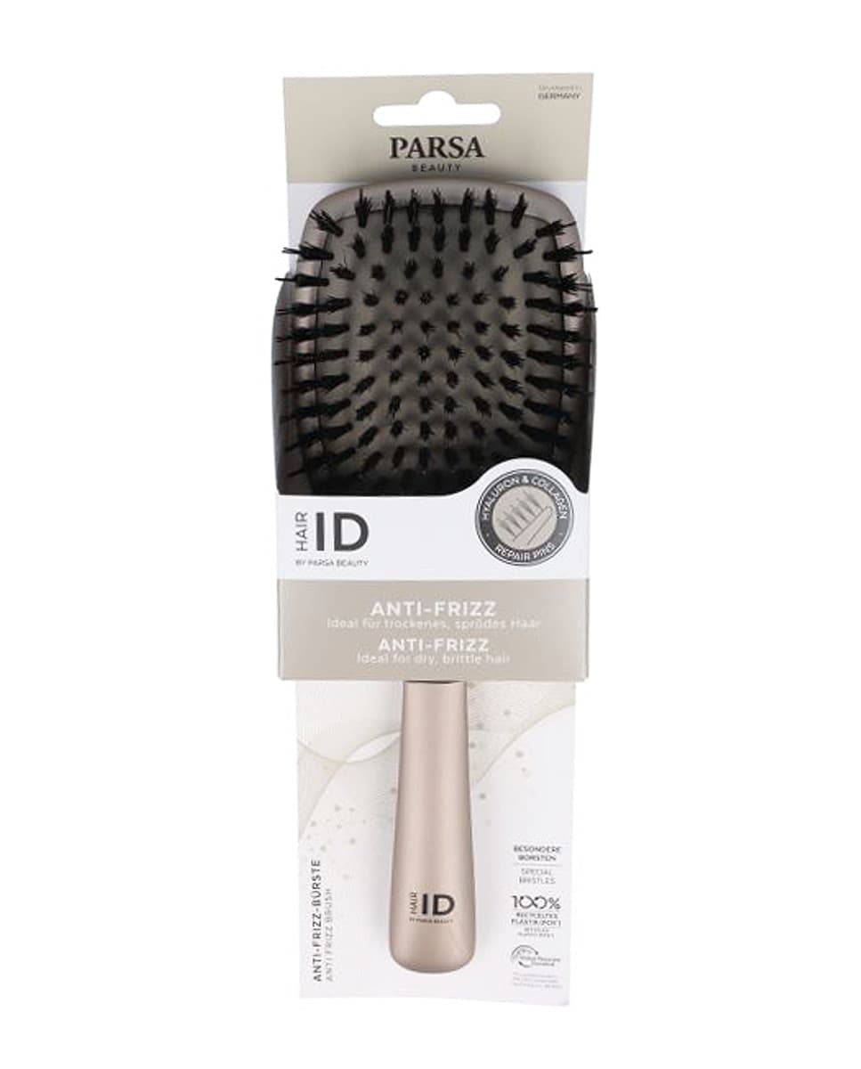 PARSA - Cepillo Pala Anti-Frizz Metallic Beige Parsa.