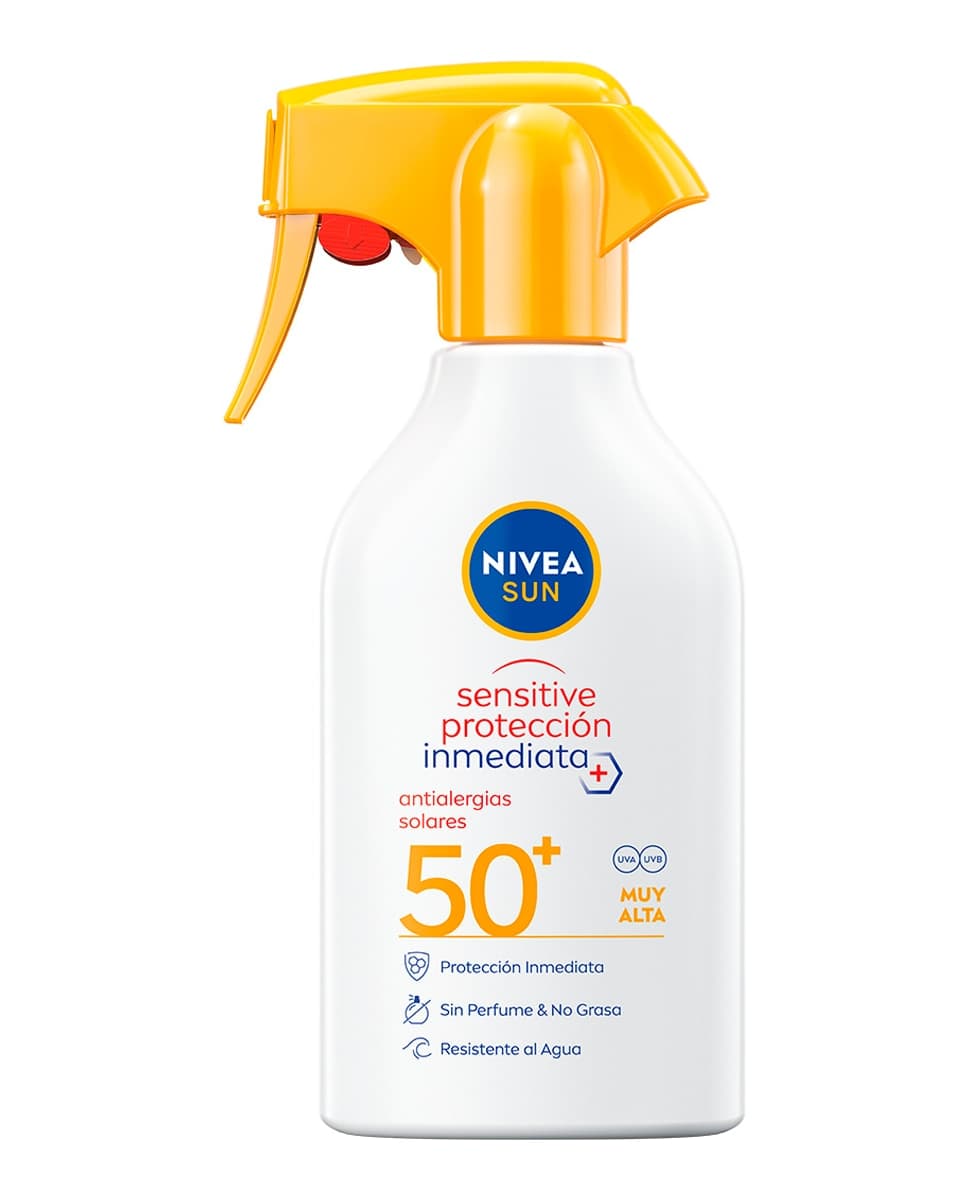 NIVEA - Spray FP50+ Sensitive Antialergias Solares 270 ml Nivea.