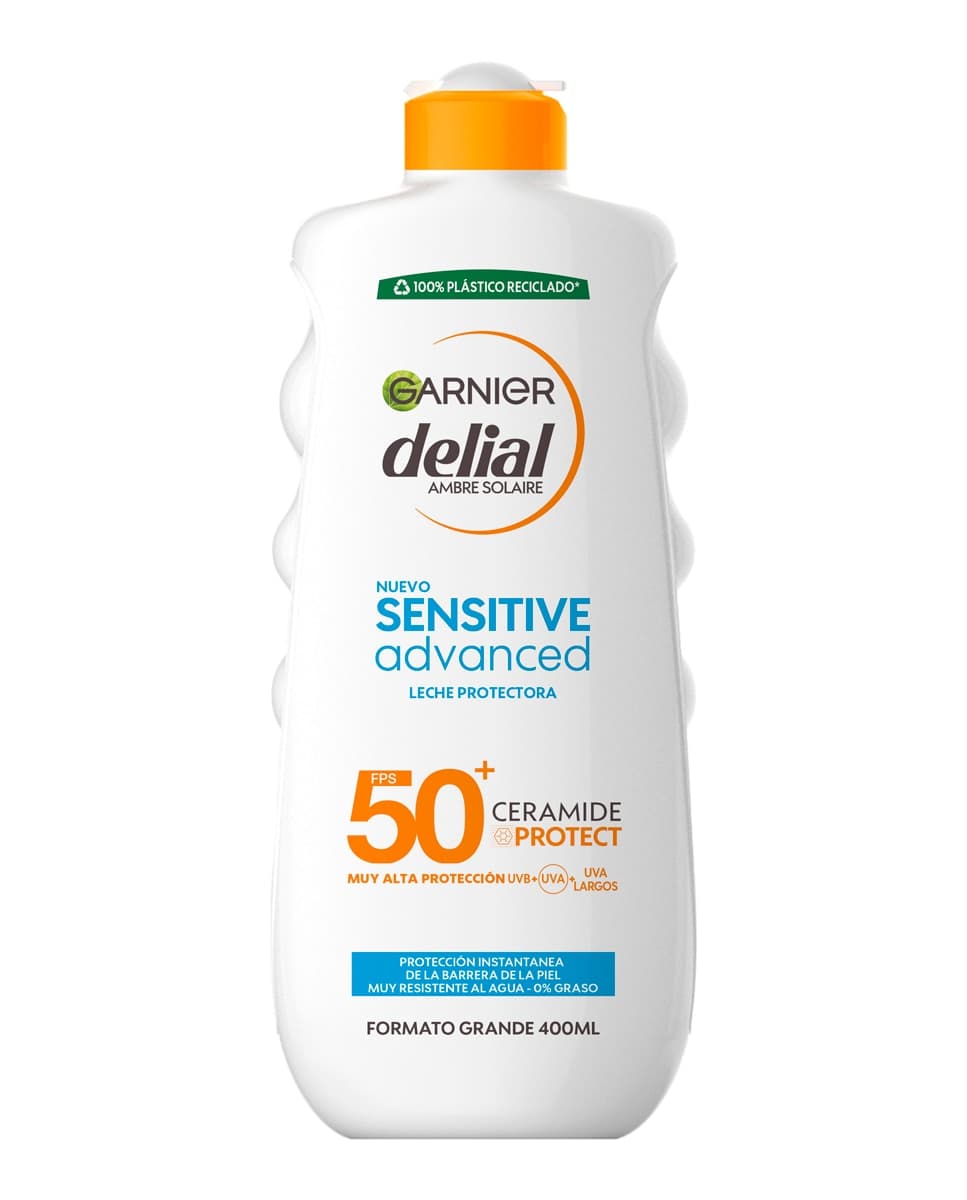 DELIAL - Leche Protectora Solar Sensitive Advanced 400 ml Delial.