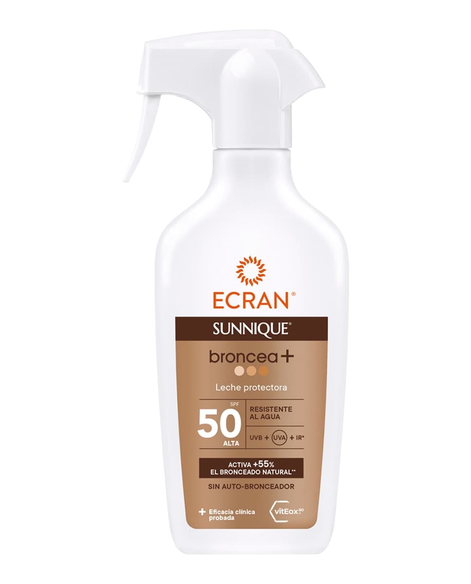 Ecran - Leche Protectora Fps 50 Sunnique Broncea+ 270 ml Ecran.