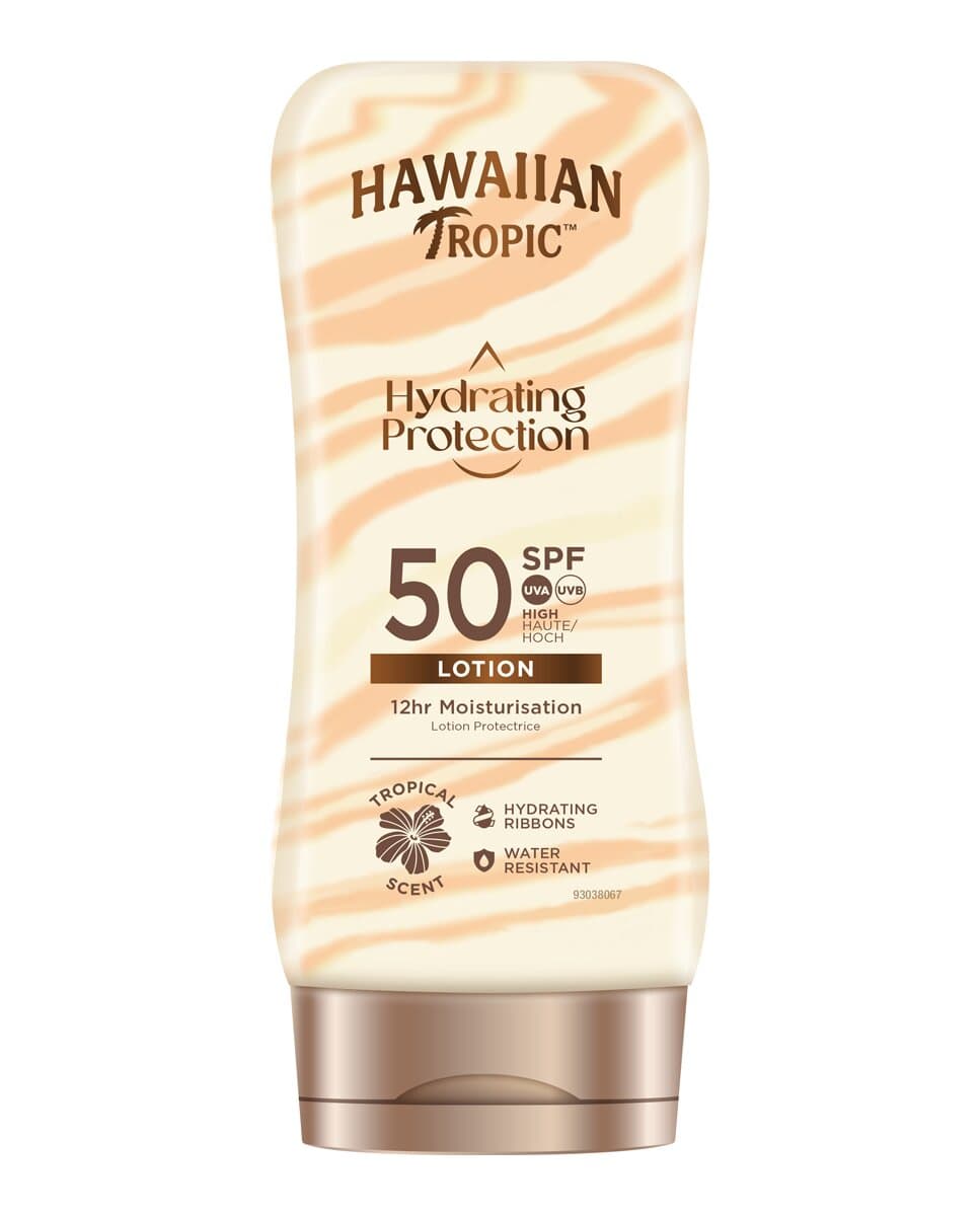 Hawaiian Tropic - Loción Solar Hydrating Protection Spf50 180 ml Hawaiian Tropic.