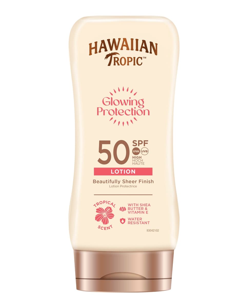 Hawaiian Tropic - Loción Solar Glowing Protection Spf50 180 ml Hawaiian Tropic.