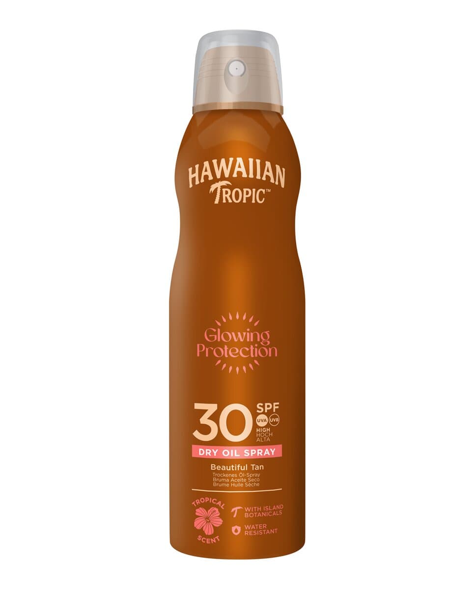 Hawaiian Tropic - Bruma Aceite Solar Glowing Oil Spf30 180 ml Hawaiian Tropic.
