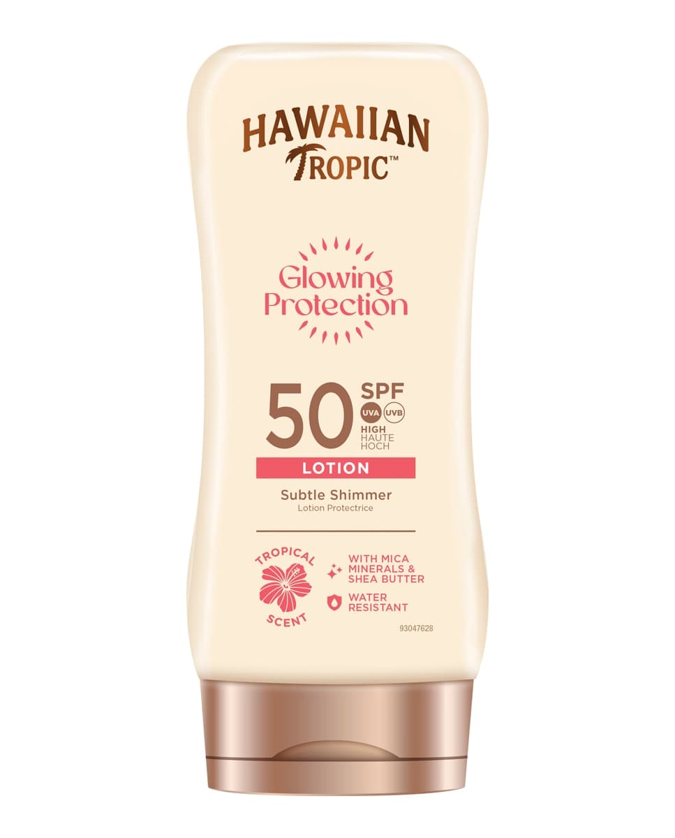 Hawaiian Tropic - Loción Solar Glowing Protection Spf50 180Ml Hawaiian Tropic.