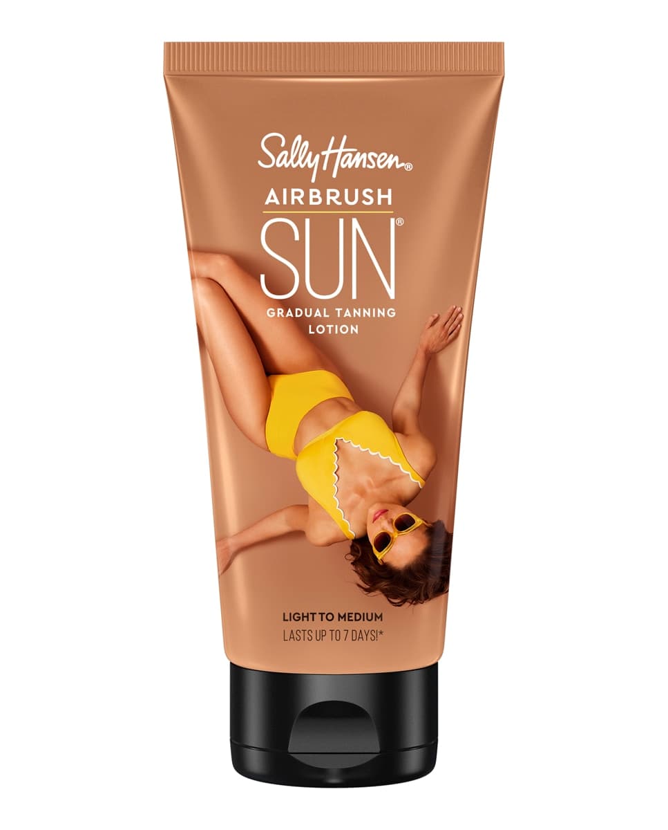 Sally Hansen - Loción Autobronceadora Airbrush Legs Sun Gradual Tanning Lotion 175 ml Sally Hansen.