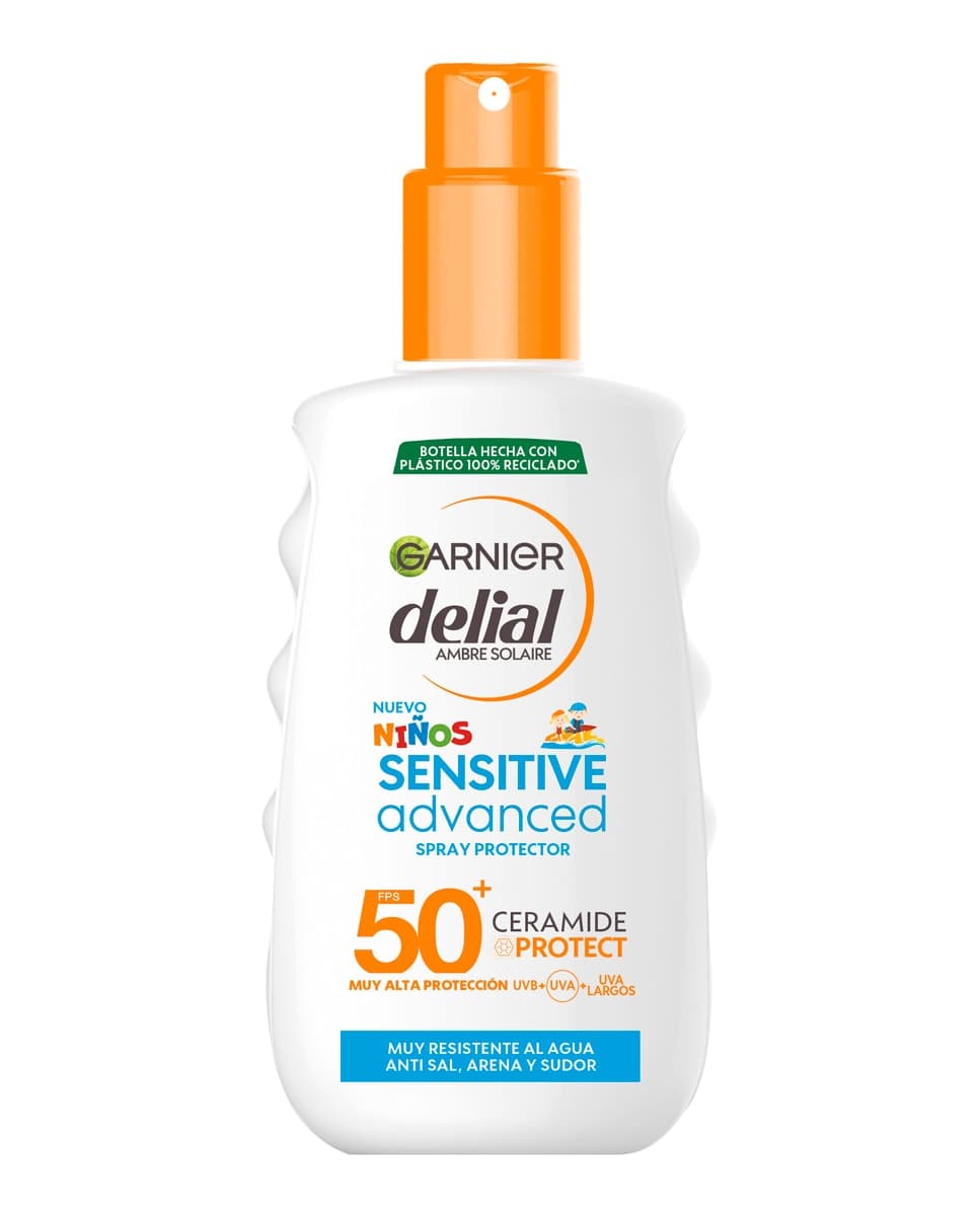 DELIAL - Spray Protector Solar para Niños Sensitive Advanced 150 ml Delial.
