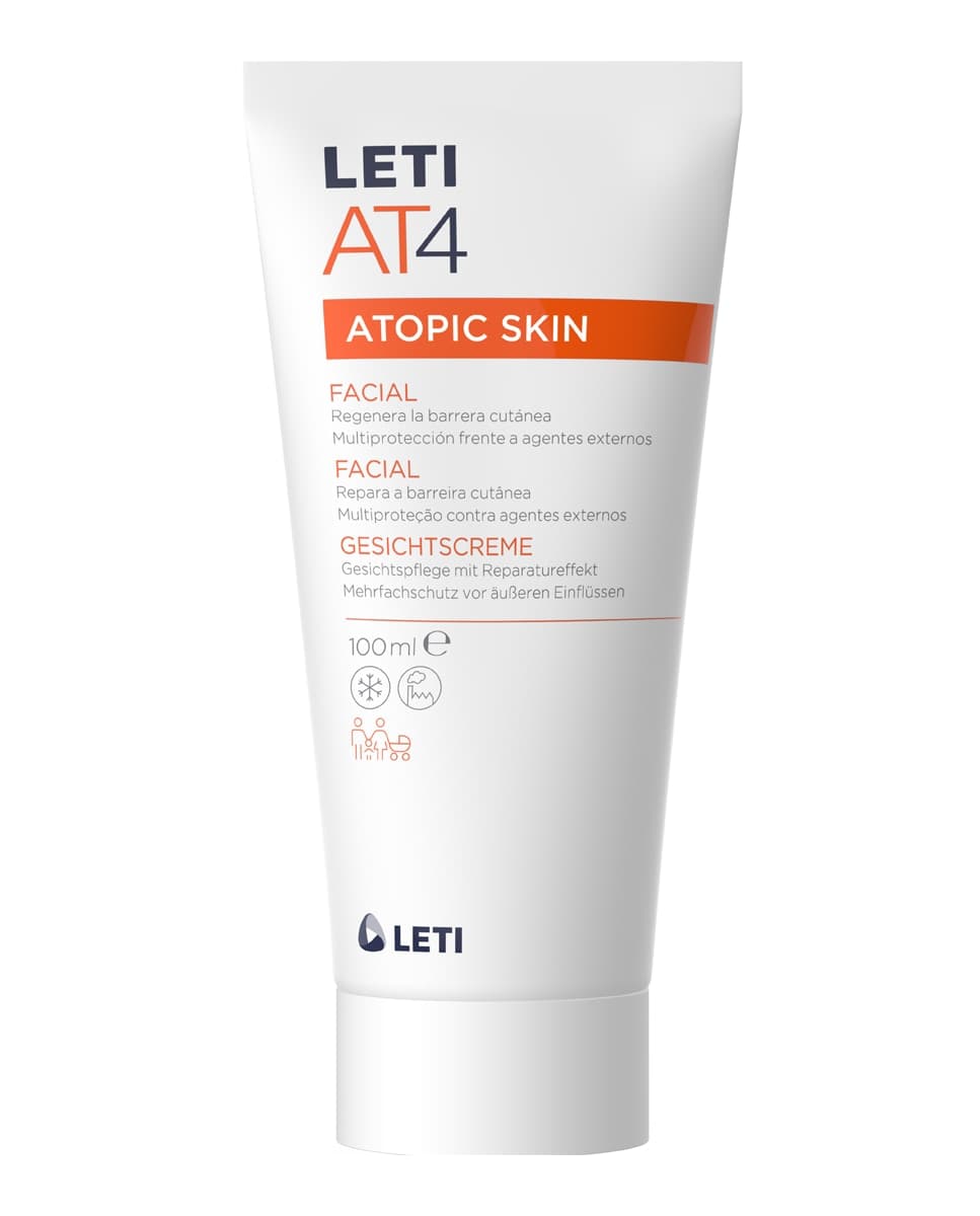Leti - Crema Facial Emoliente Piel Atópica y Seca LetiAt4.