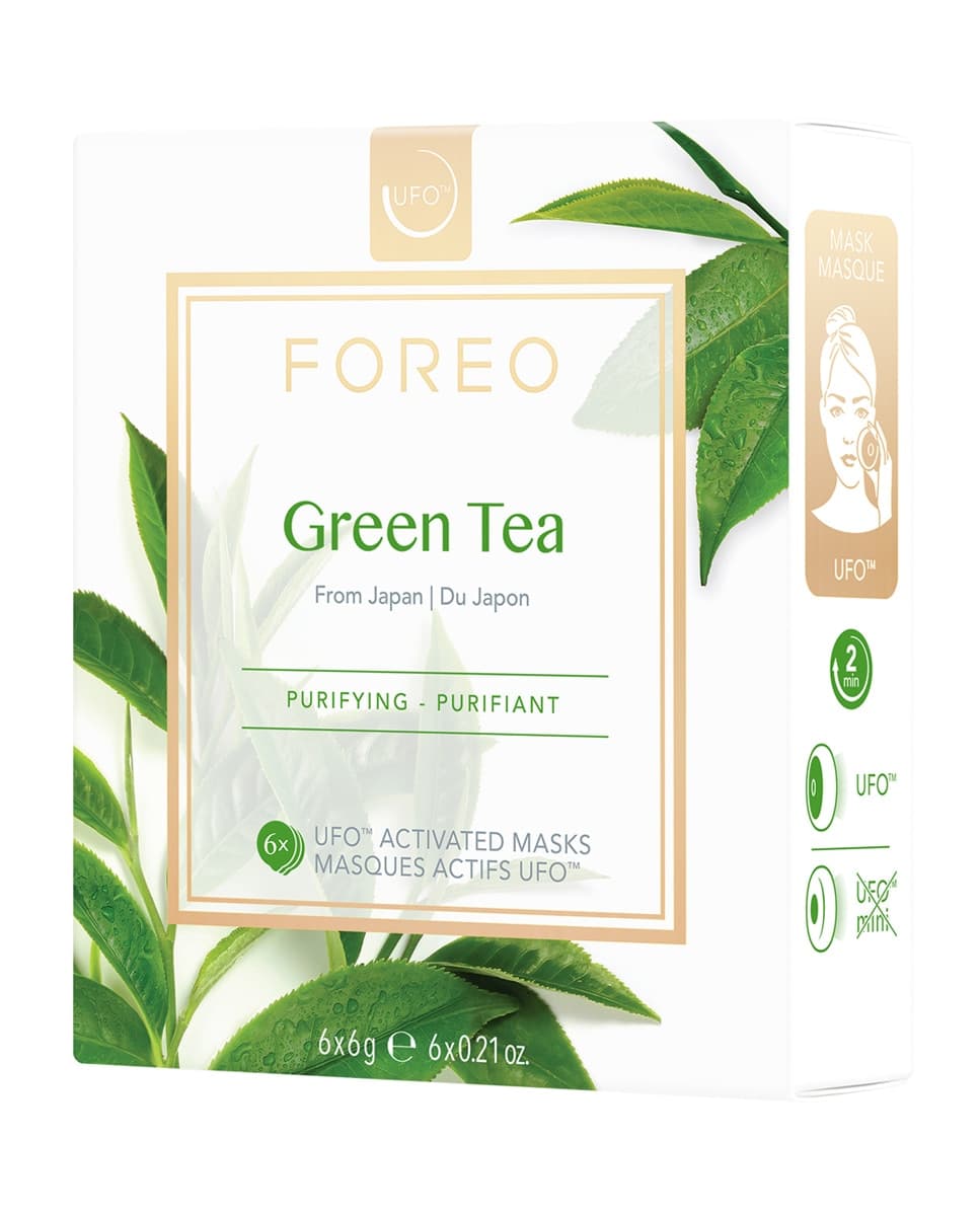 FOREO - Mascarilla facial purificante para UFO Green Tea FOREO.
