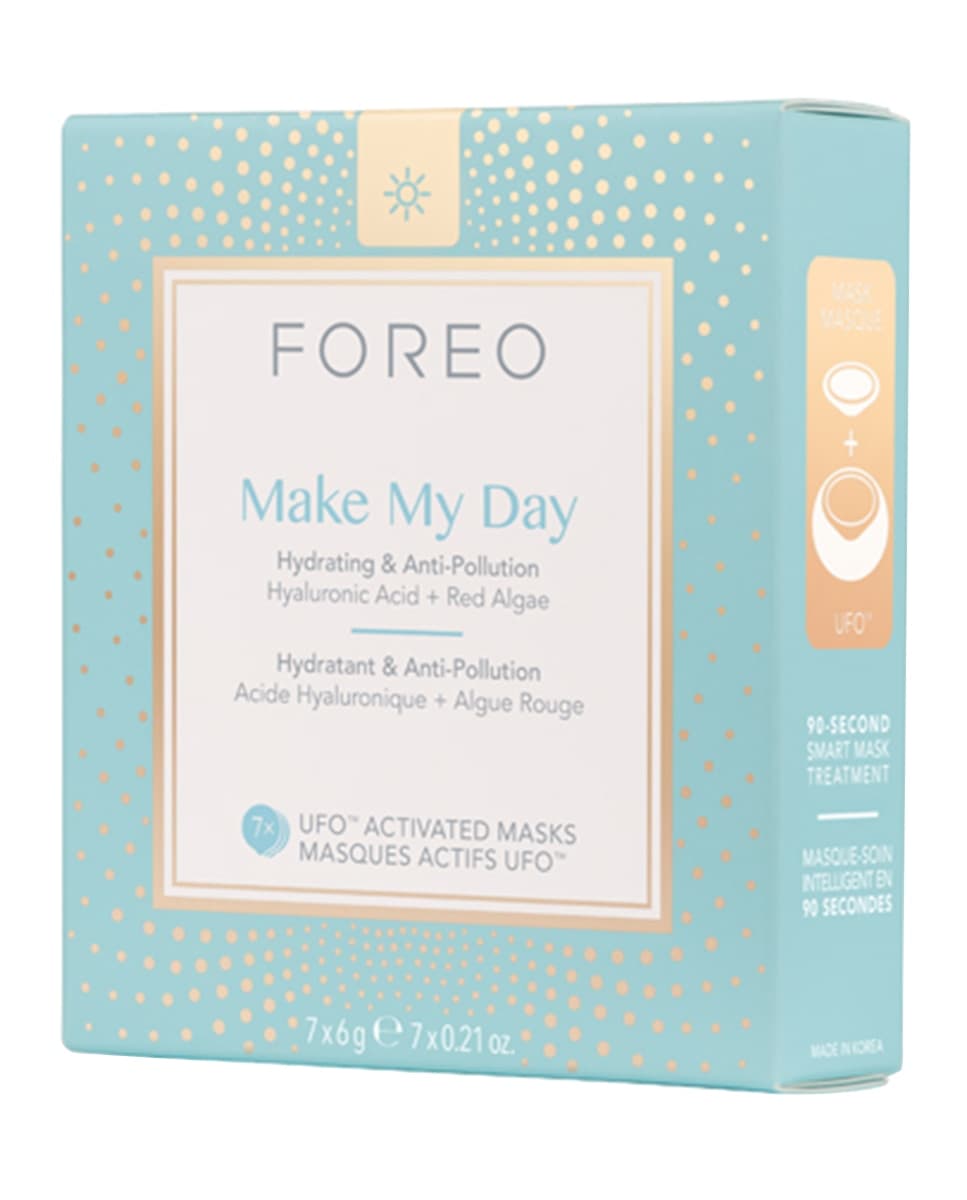 FOREO - Make My Day - Mascarilla hidratante y anticontaminación para UFO-UFO mini FOREO.