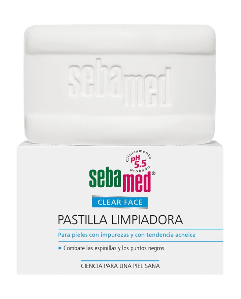Sebamed - Pastilla Limpiadora Clear Face 100 g Sebamed.