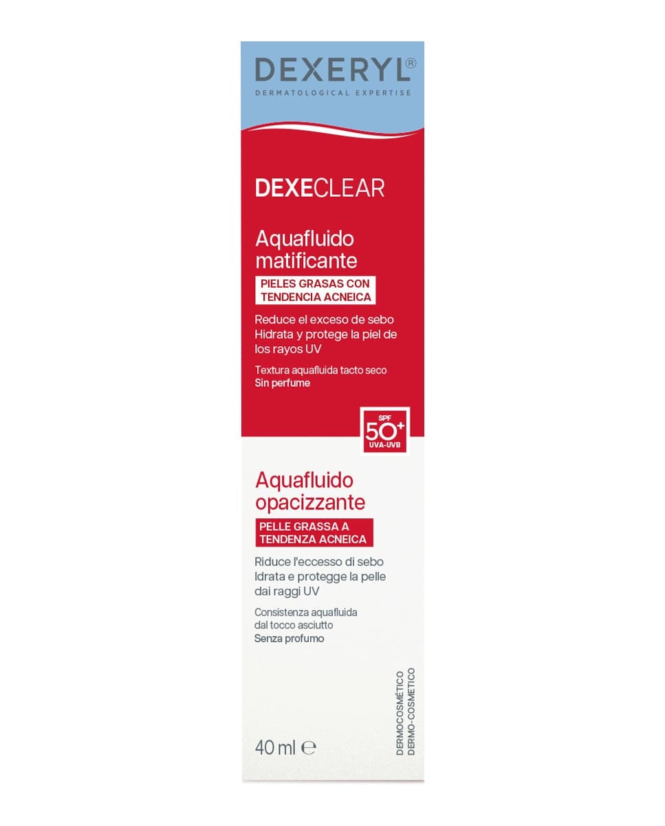 Ducray - Aquafluido Matificante Dexeclear Spf50+ 40 Ml Ducray.