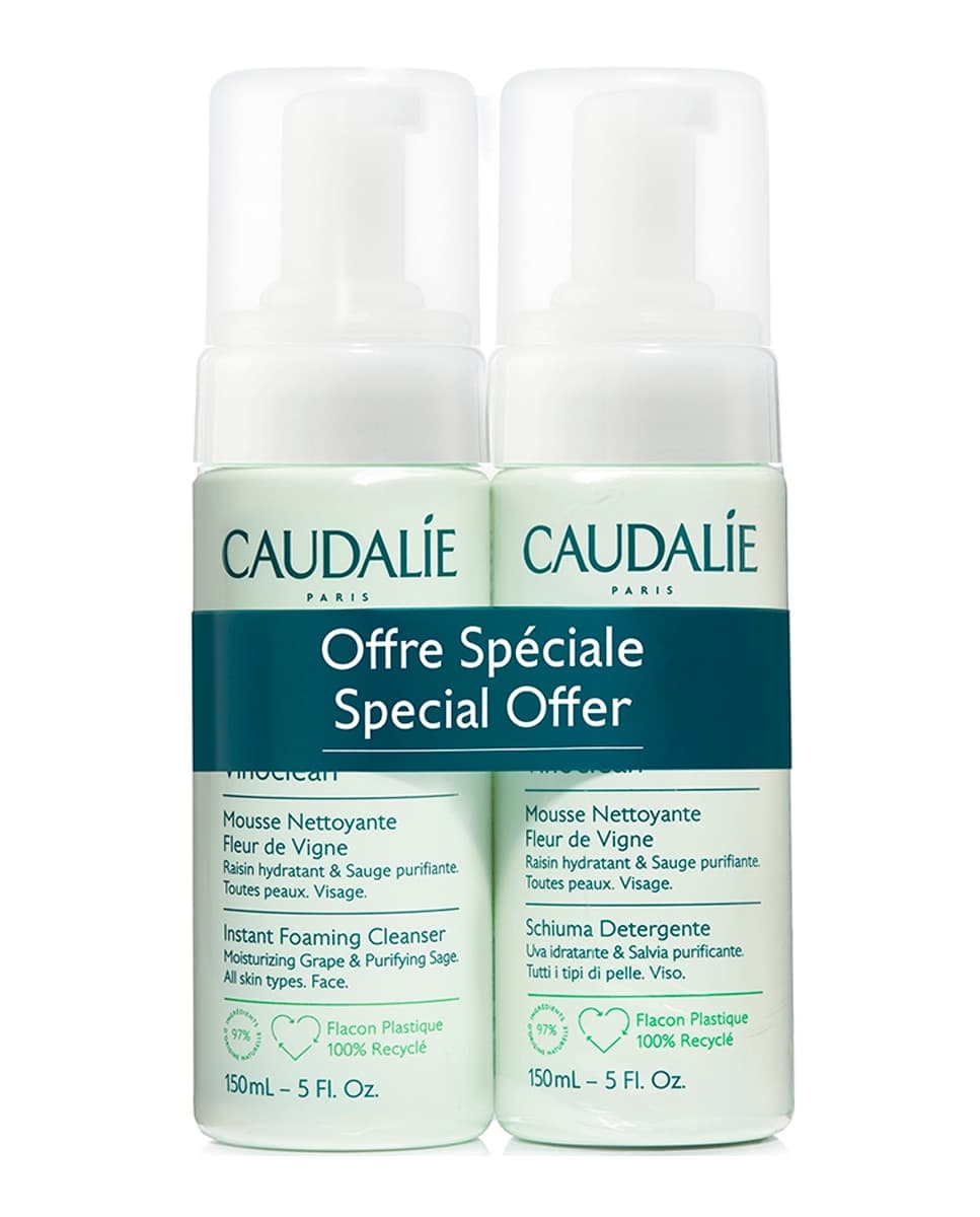 Caudalie - Duplo Espuma Limpiadora Fleur de Vigne Caudalie.