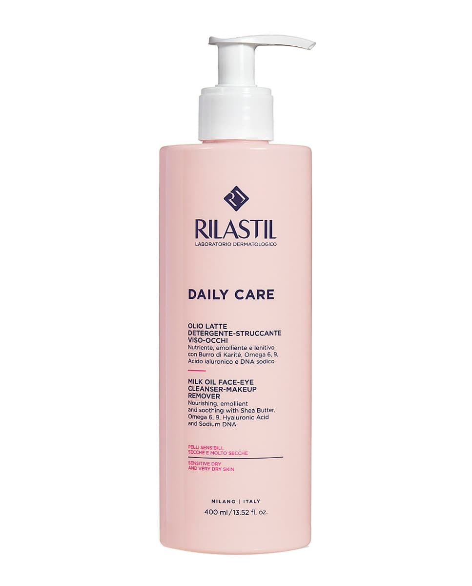 Rilastil - Leche Limpiadora facial Nutritiva Daily Care Oleo 400 ml Rilastil.