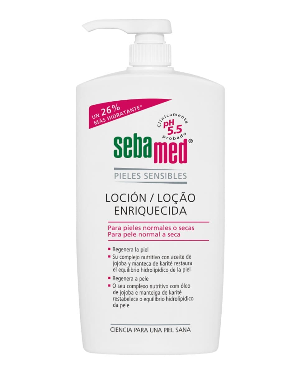 Sebamed - Loción Enriquecida Hidratante Sebamed.